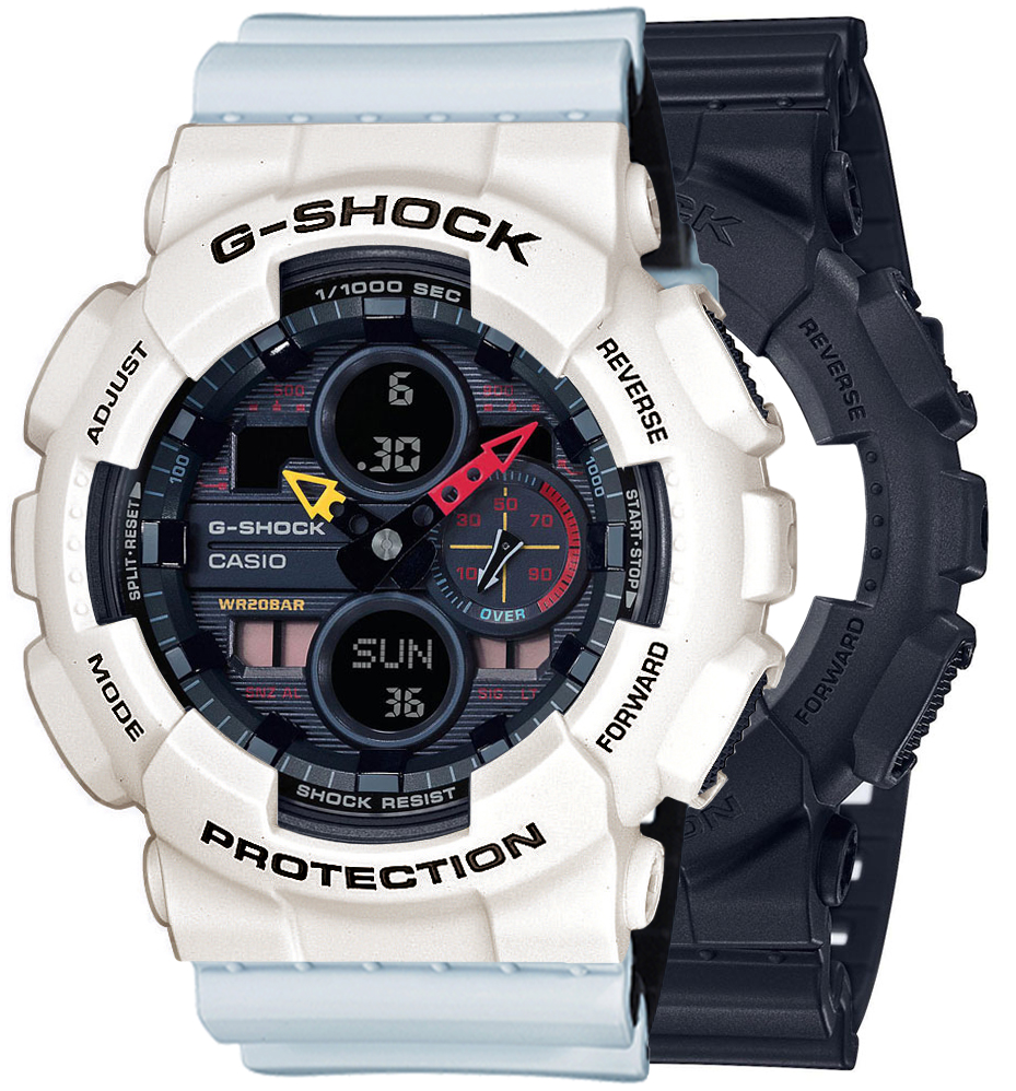 G-SHOCK SET GA-140BMC-1AER + BEZEL 10395292 + PASEK 10527469
