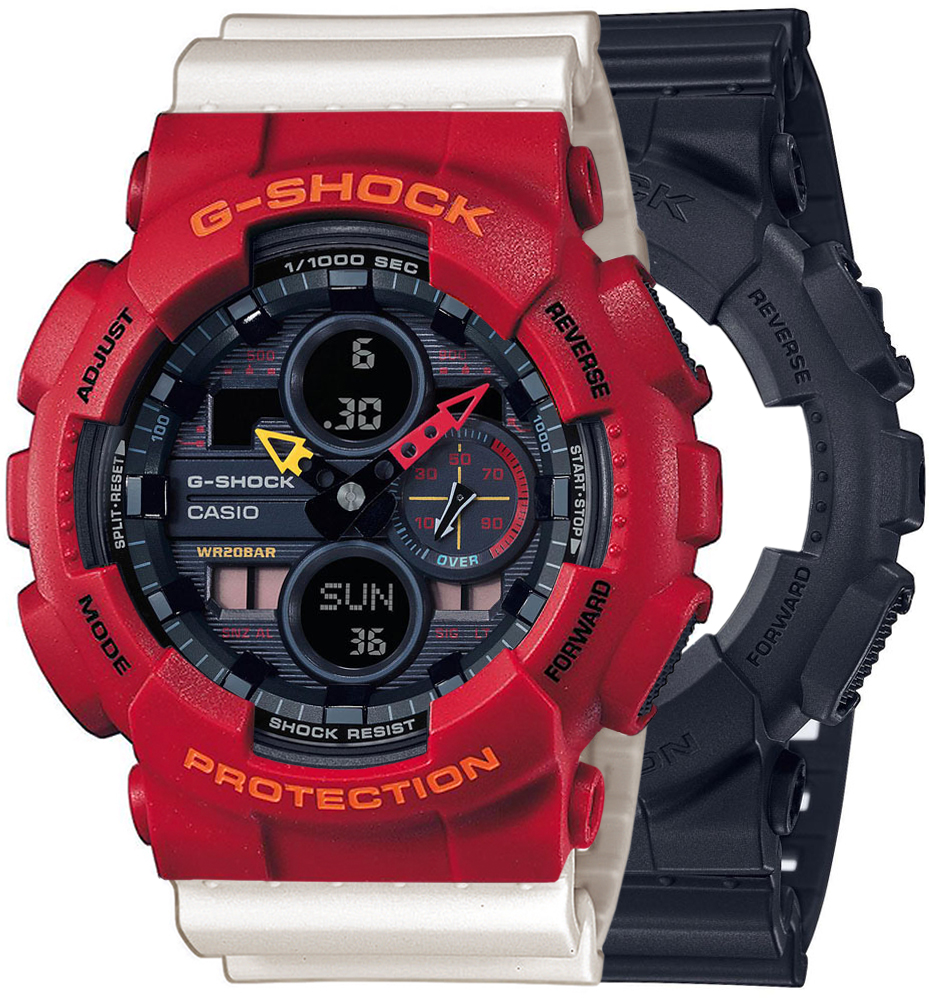 G-SHOCK SET GA-140BMC-1AER + BEZEL 10441433 + PASEK 10395227
