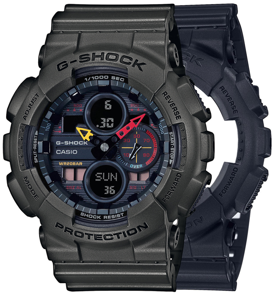 G-SHOCK SET GA-140BMC-1AER + BEZEL 10467795 + PASEK 10467764