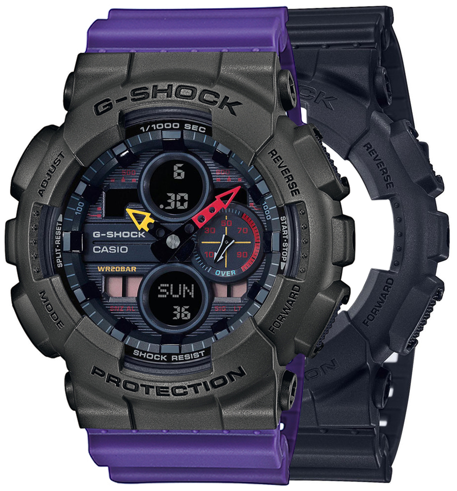 G-SHOCK SET GA-140BMC-1AER + BEZEL 10467795 + PASEK 10498156