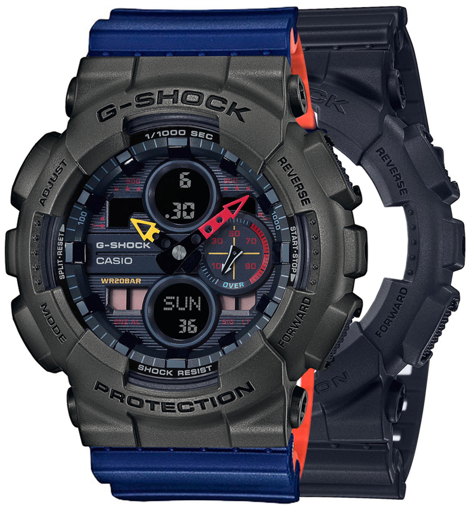 G-SHOCK SET GA-140BMC-1AER + BEZEL 10467795 + PASEK 10527467