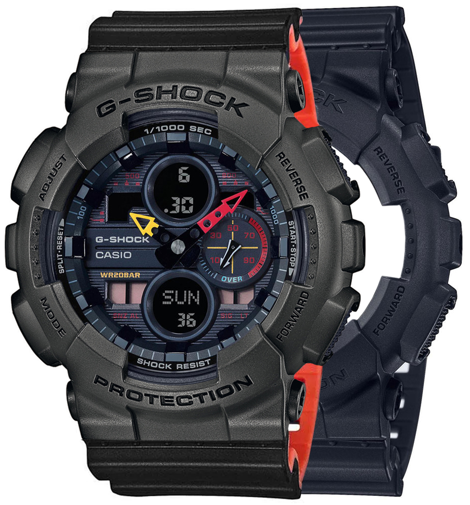 G-SHOCK SET GA-140BMC-1AER + BEZEL 10467795 + PASEK 10577142