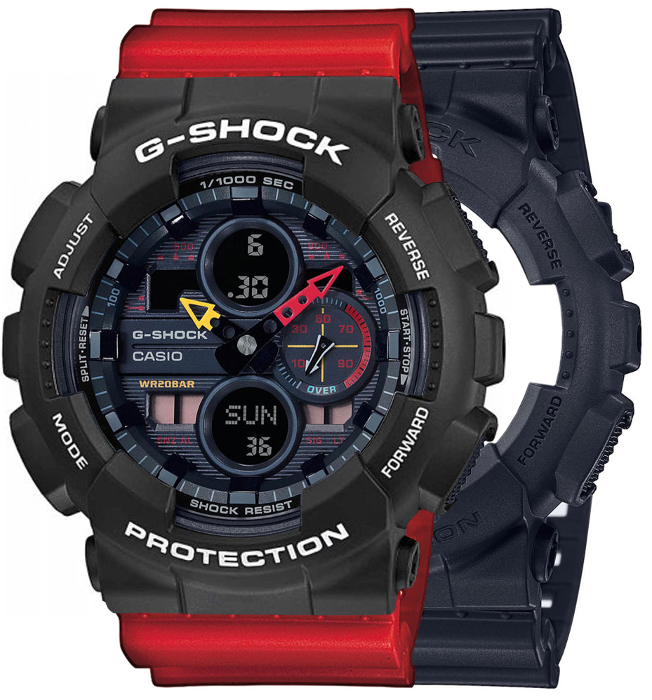 G-SHOCK SET GA-140BMC-1AER + BEZEL 10508136 + PASEK 10395226