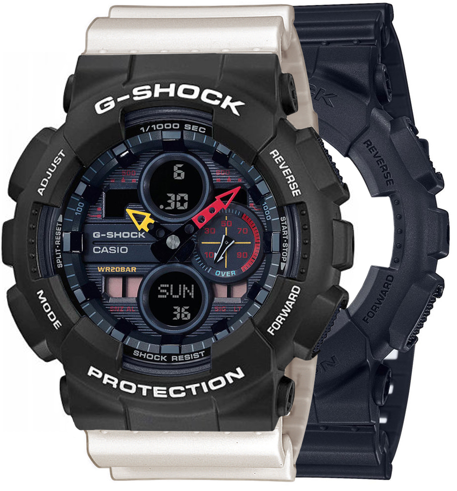 G-SHOCK SET GA-140BMC-1AER + BEZEL 10508136 + PASEK 10395227