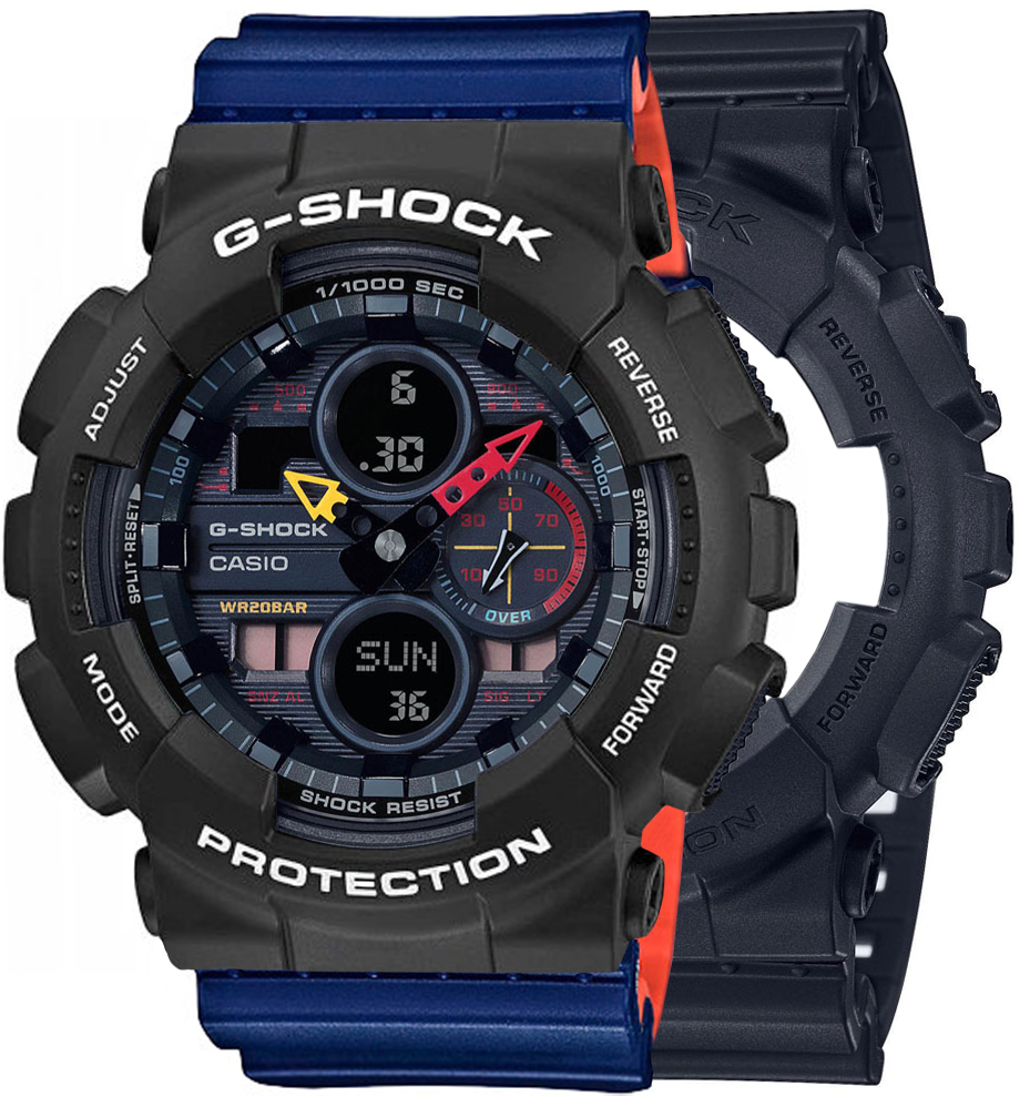 G-SHOCK SET GA-140BMC-1AER + BEZEL 10508136 + PASEK 10527467