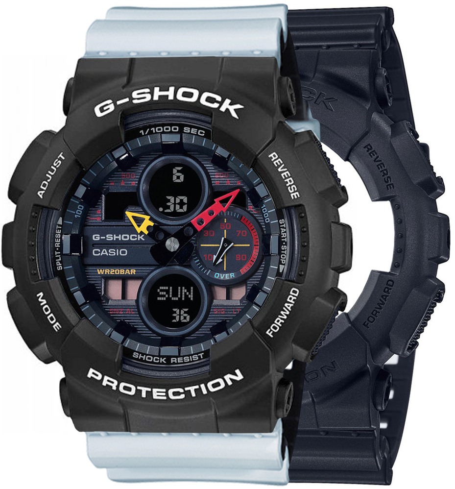 G-SHOCK SET GA-140BMC-1AER + BEZEL 10508136 + PASEK 10527469