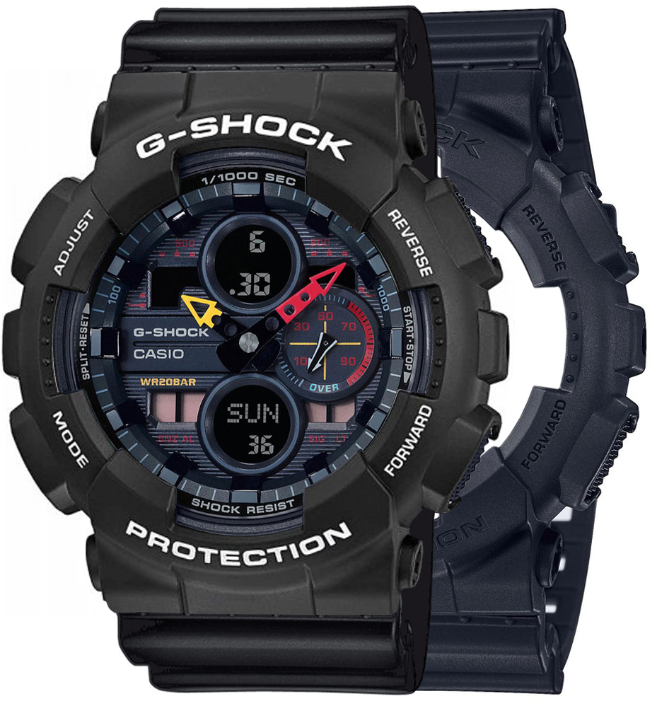 G-SHOCK SET GA-140BMC-1AER + BEZEL 10508136 + PASEK 10536683
