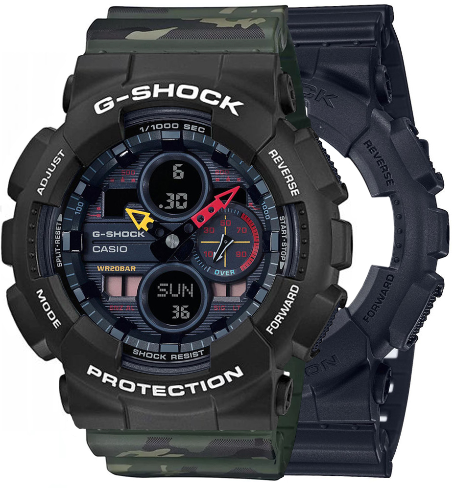 G-SHOCK SET GA-140BMC-1AER + BEZEL 10508136 + PASEK 10561429
