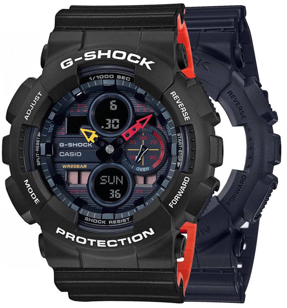 G-SHOCK SET GA-140BMC-1AER + BEZEL 10508136 + PASEK 10577142
