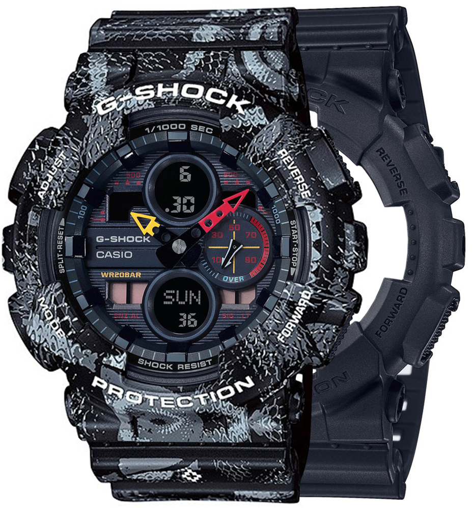 G-SHOCK SET GA-140BMC-1AER + BEZEL 10520052 + PASEK 10520049