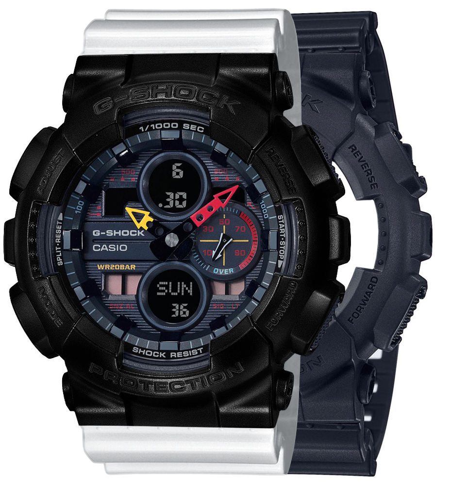 G-SHOCK SET GA-140BMC-1AER + BEZEL 10523429 + PASEK 10347710