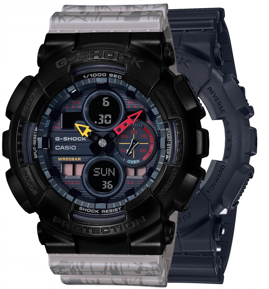G-SHOCK SET GA-140BMC-1AER + BEZEL 10523429 + PASEK 10498174