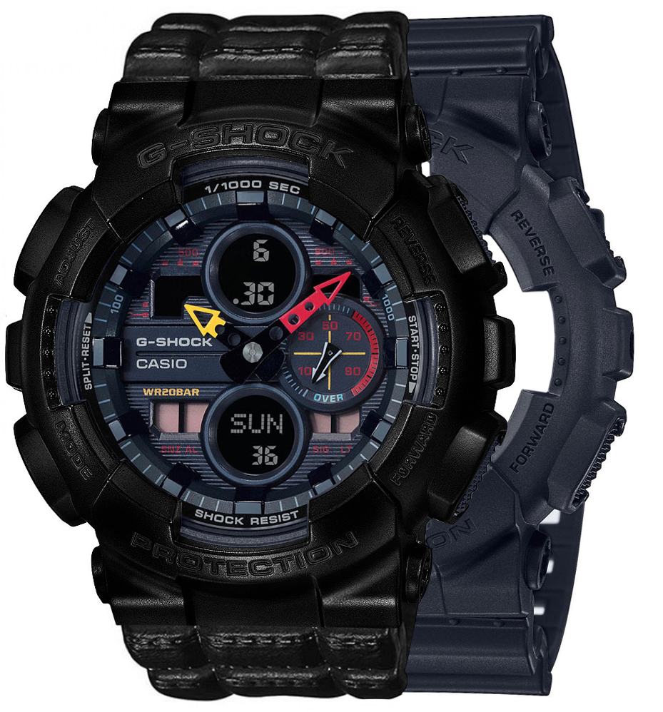 G-SHOCK SET GA-140BMC-1AER + BEZEL 10523429 + PASEK 10559686