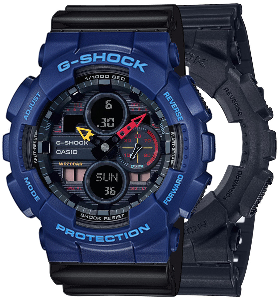 G-SHOCK SET GA-140BMC-1AER + BEZEL 10527398 + PASEK 10347688