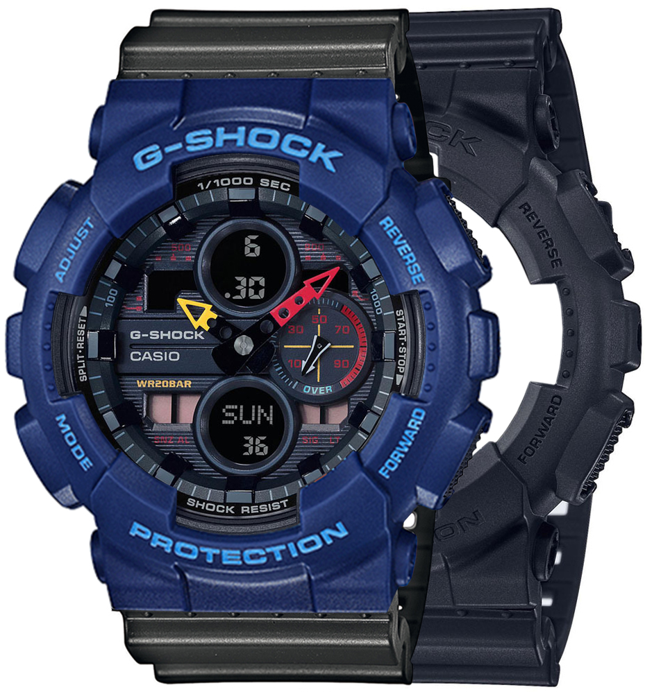G-SHOCK SET GA-140BMC-1AER + BEZEL 10527398 + PASEK 10467764