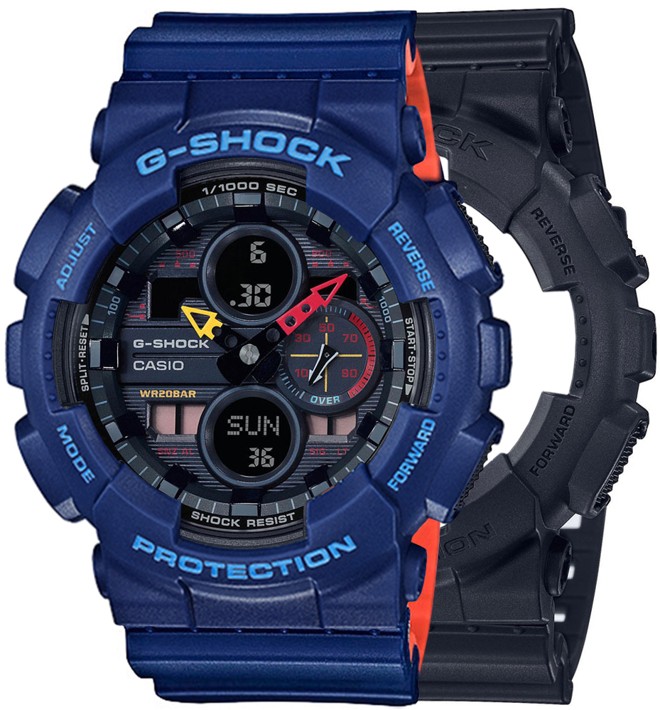 G-SHOCK SET GA-140BMC-1AER + BEZEL 10527398 + PASEK 10527467