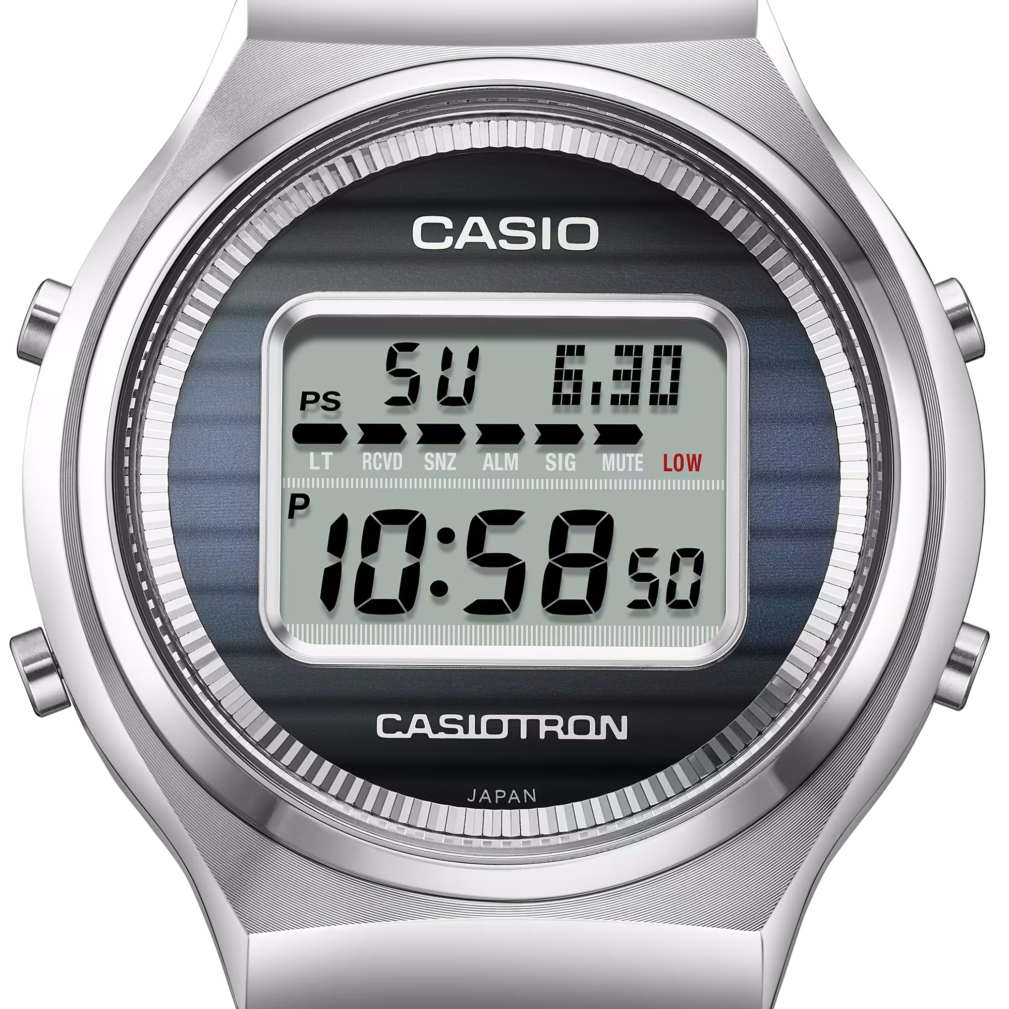 Casio TRN-50-2AER Casiotron Re-creation Casio 50th anniversary zegarek Retro - miniatura 3
