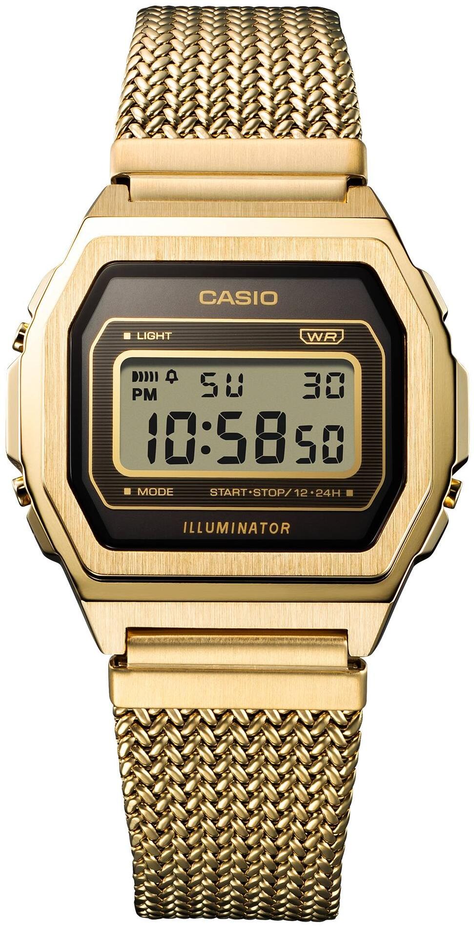 Casio Vintage A1000MGA-5EF damski zegarek Vintage bransoleta - miniatura 2