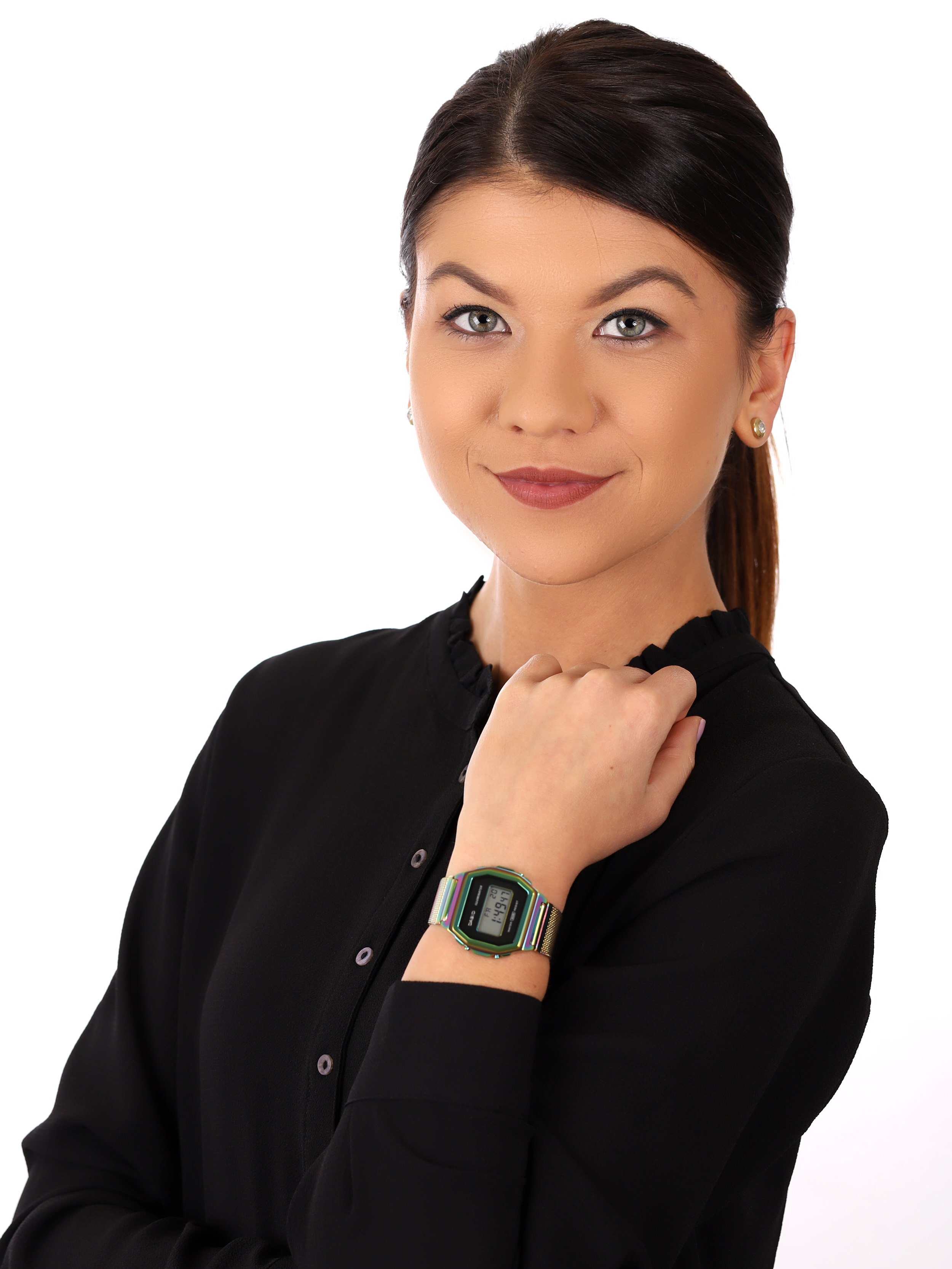 Casio Vintage A1000RBW-1ER zegarek retro Vintage - miniatura 2