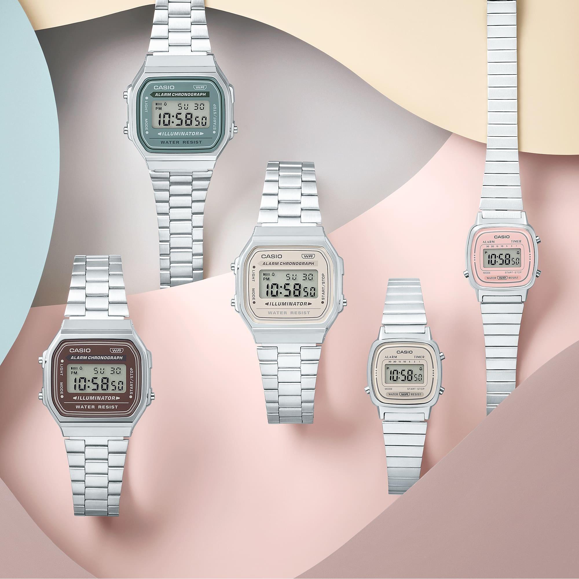 Casio Vintage A168WA-8AYEF zegarek dla dzieci VINTAGE Maxi - miniatura 3