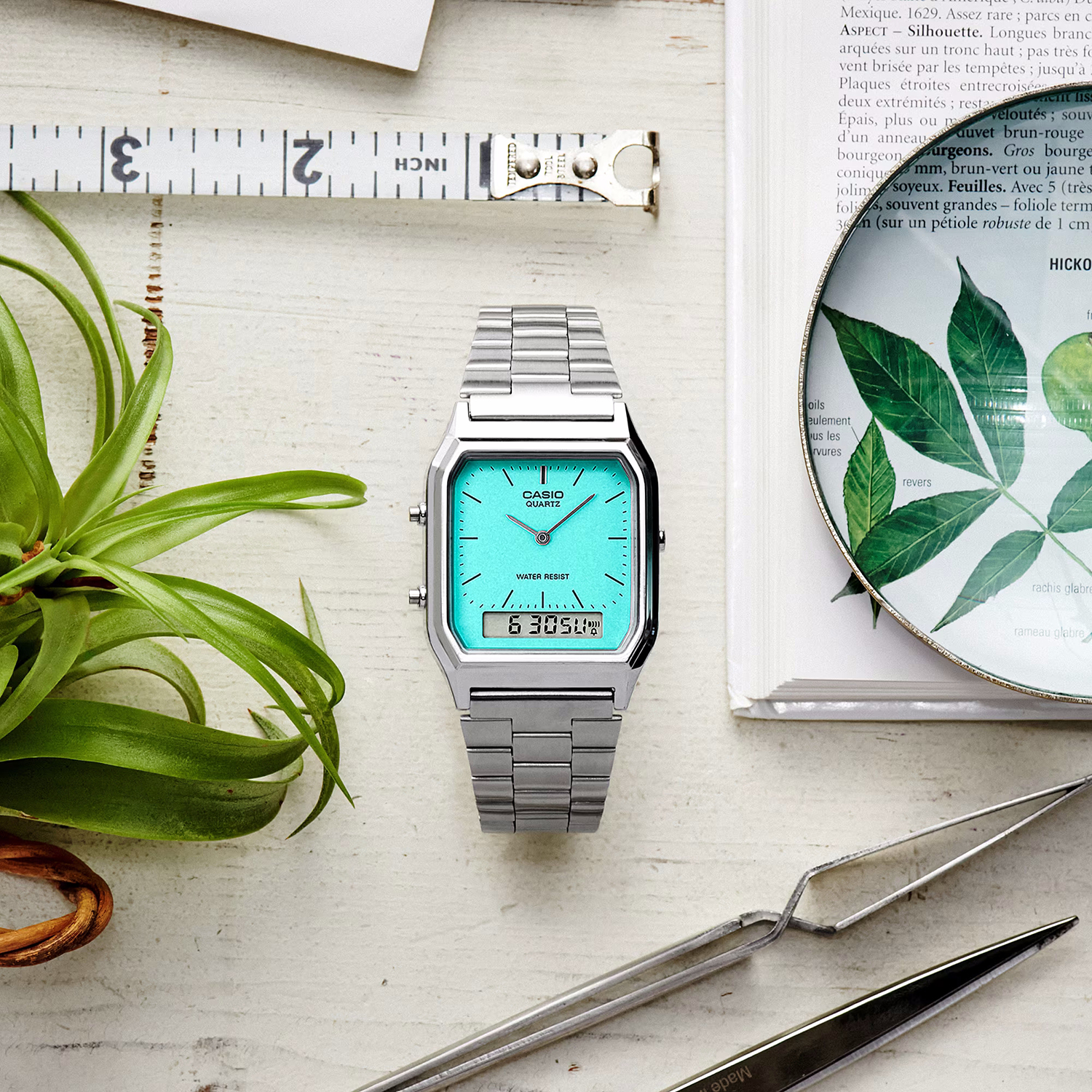 Casio Vintage AQ-230A-2A2MQYES zegarek męski VINTAGE Maxi - miniatura 2