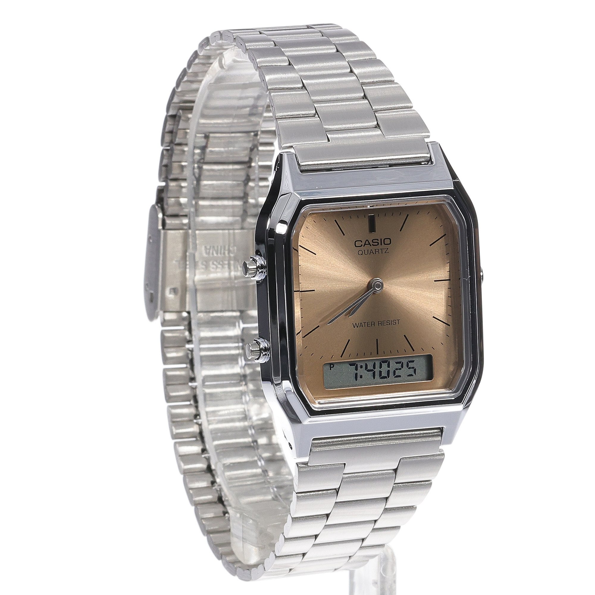 Casio Vintage AQ-230A-4AMQYES Classic zegarek klasyczny VINTAGE Maxi - miniatura 2