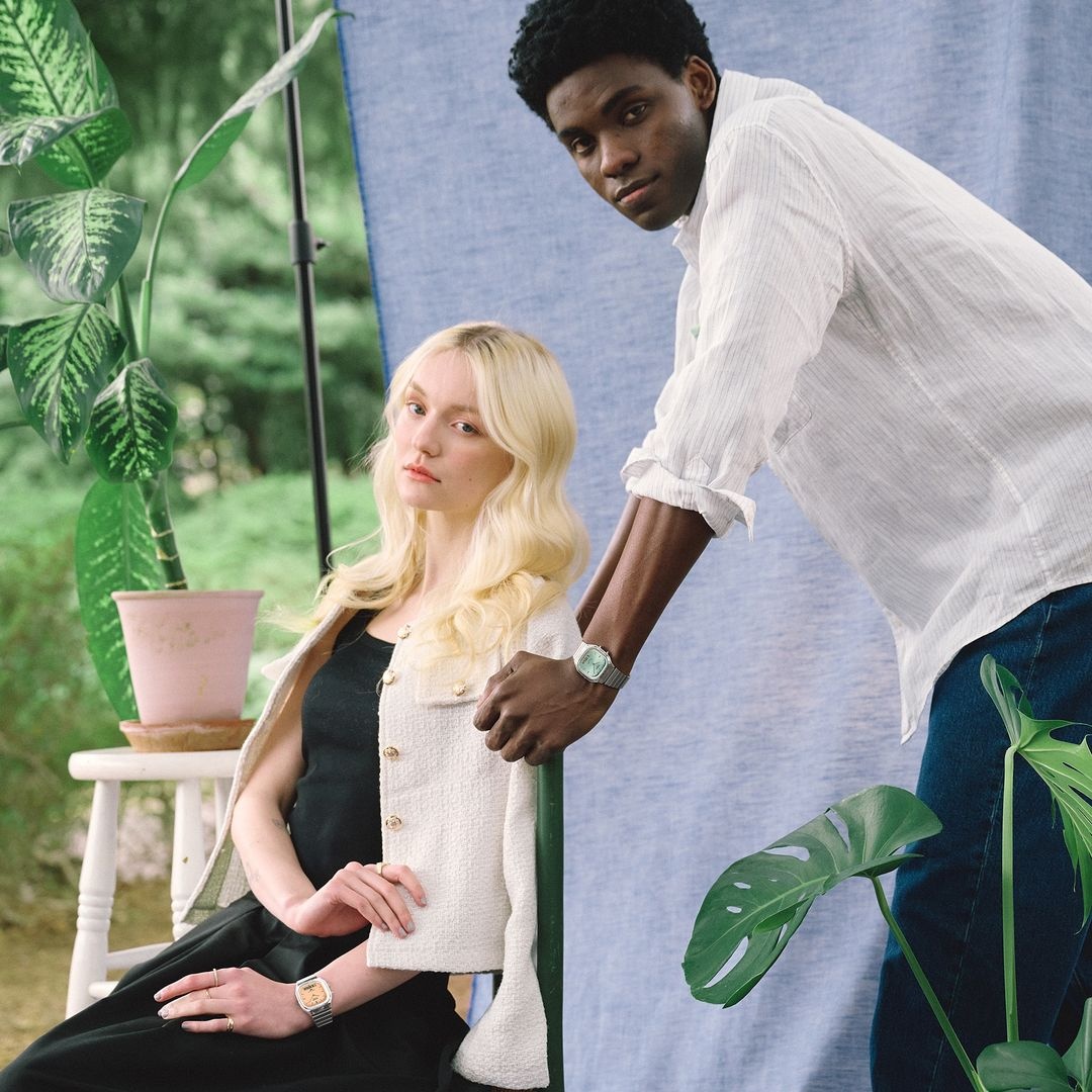 Casio Vintage AQ-240E-2AEF zegarek męski Vintage srebrny - miniatura 13