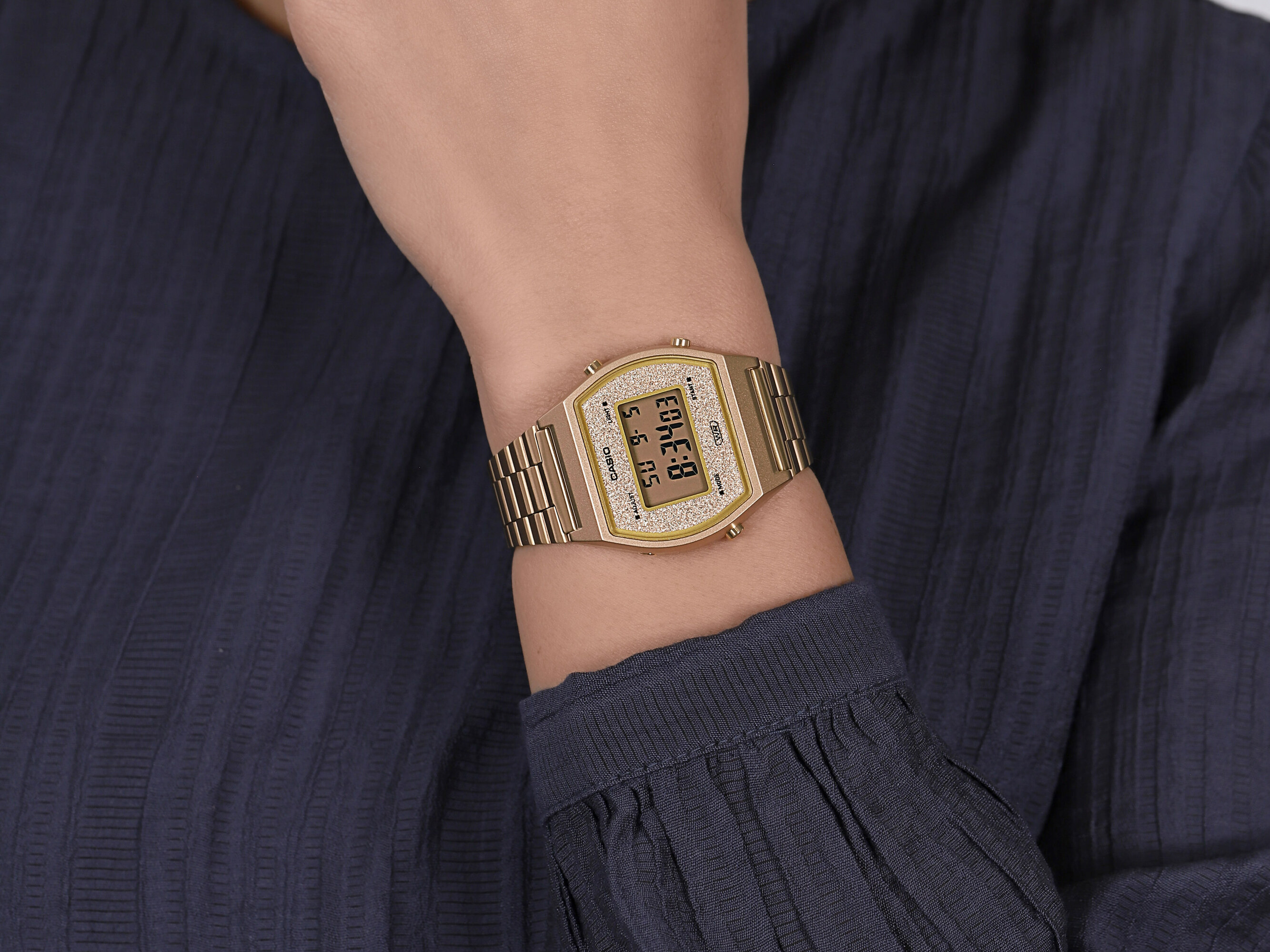 Casio Vintage B640WGG-9EF damski zegarek Vintage bransoleta - miniatura 4