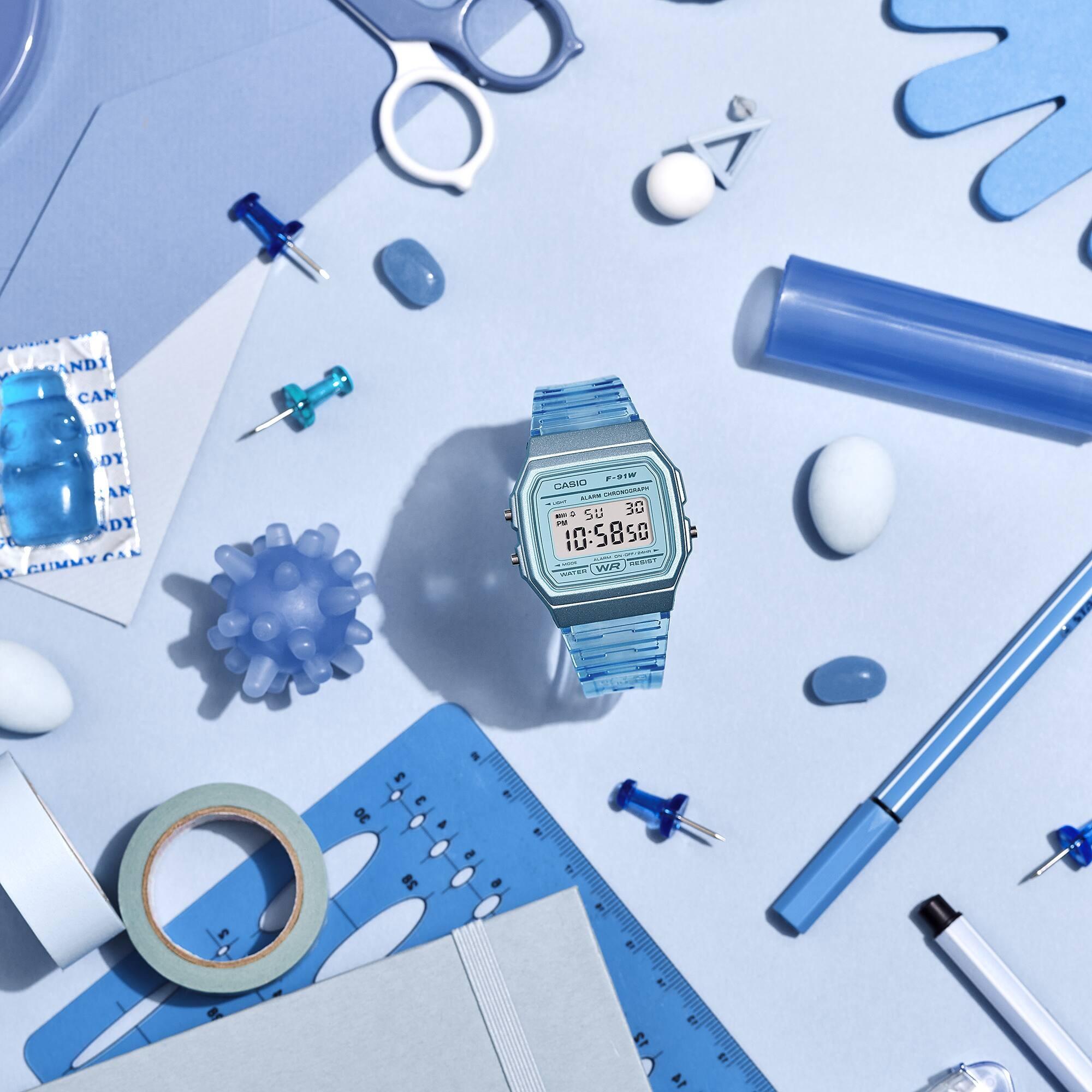 Casio Vintage F-91WS-2EF zegarek damski VINTAGE Midi - miniatura 4