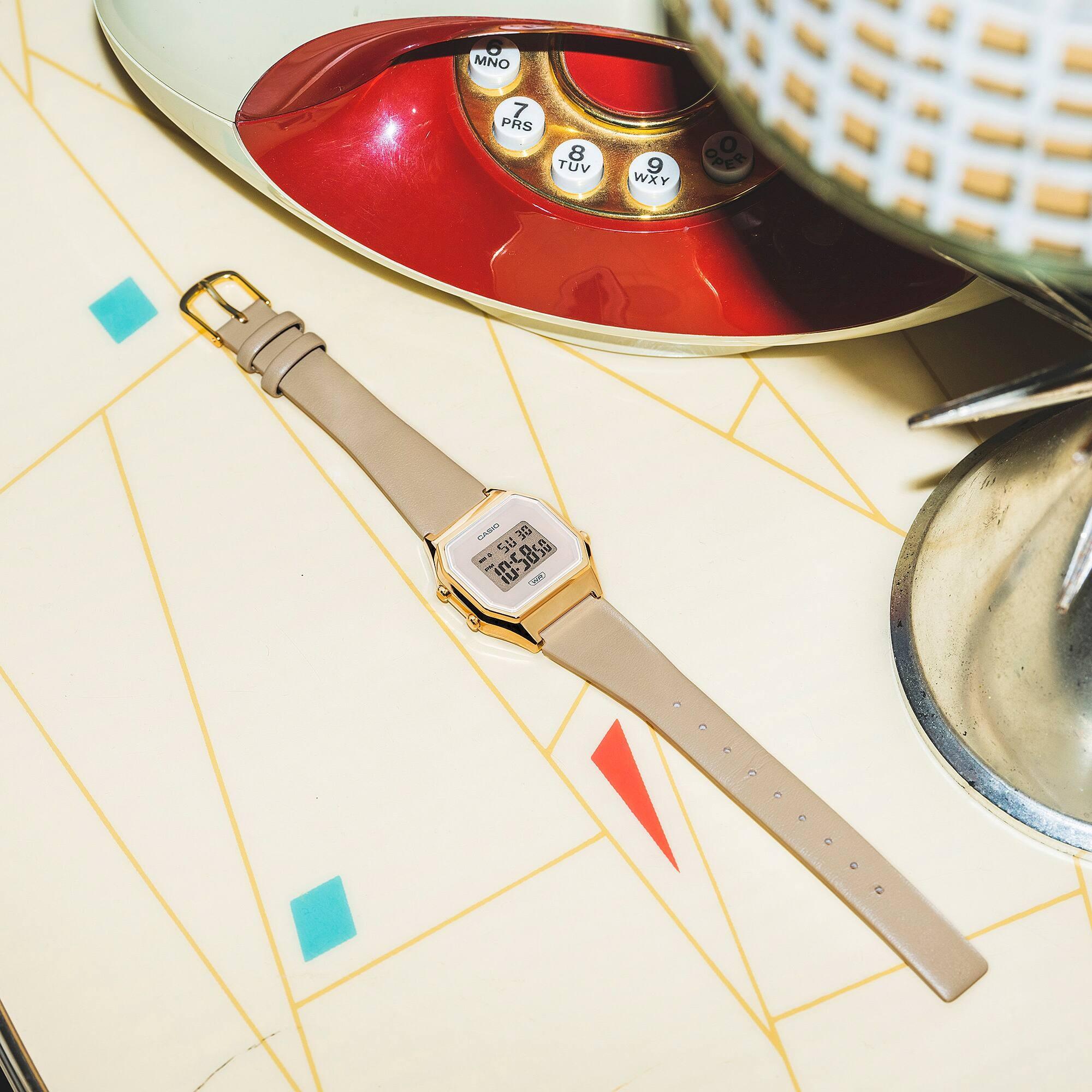 Casio Vintage LA680WEGL-5EF zegarek damski Vintage - miniatura 3