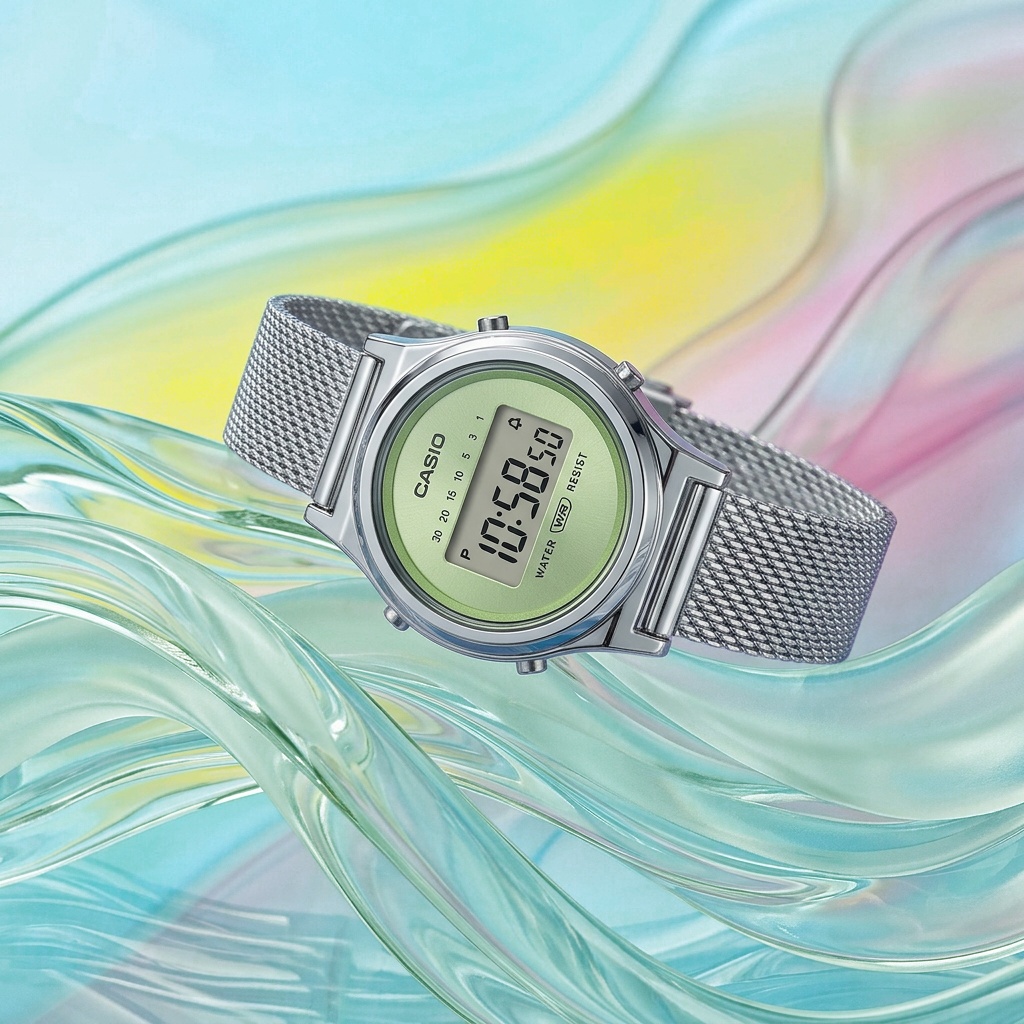 Casio Vintage LA700WEM-3AEF damski zegarek Vintage bransoleta - miniatura 2