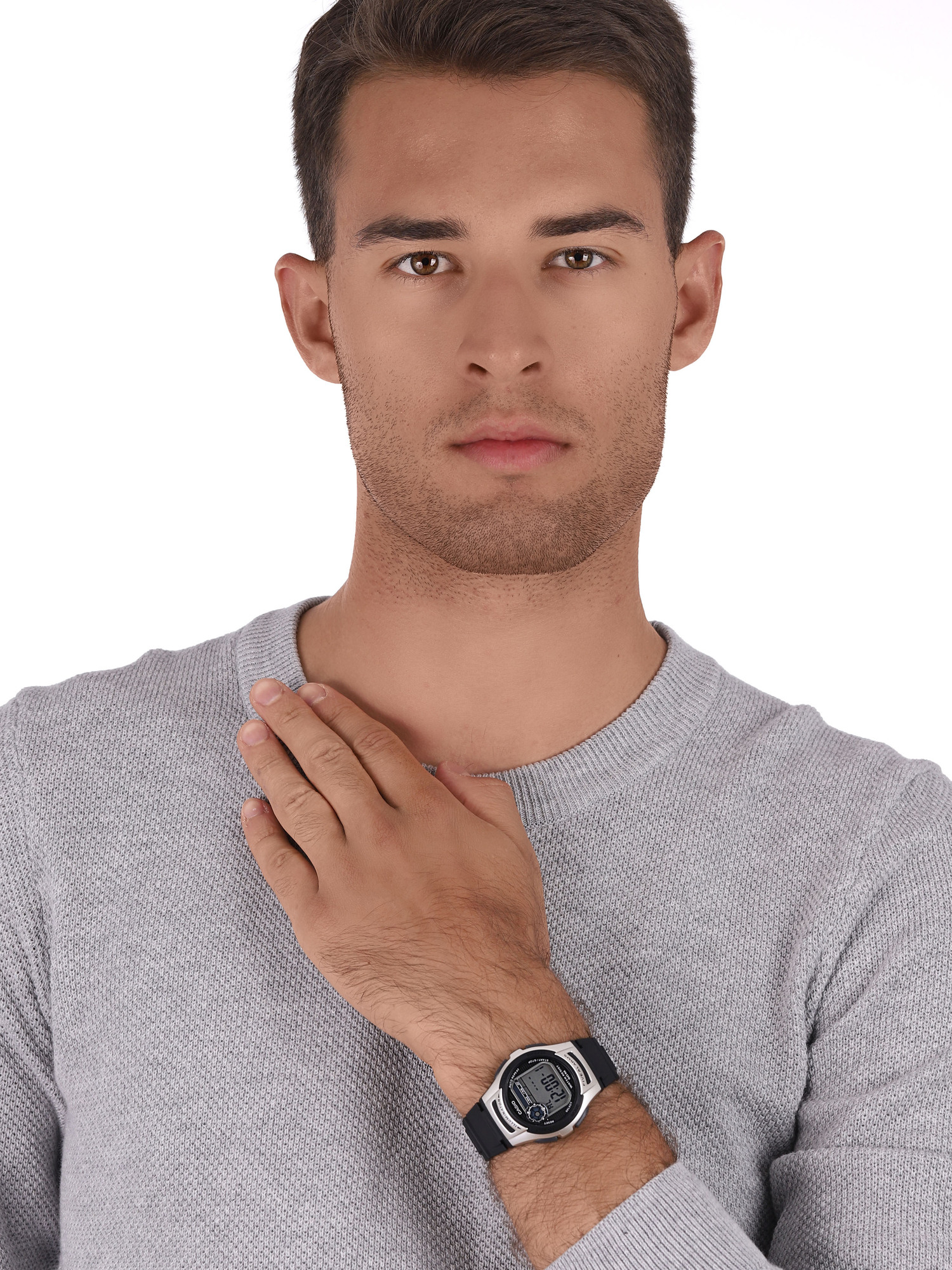 Casio W-213-1AVEF zegarek męski Sportowe