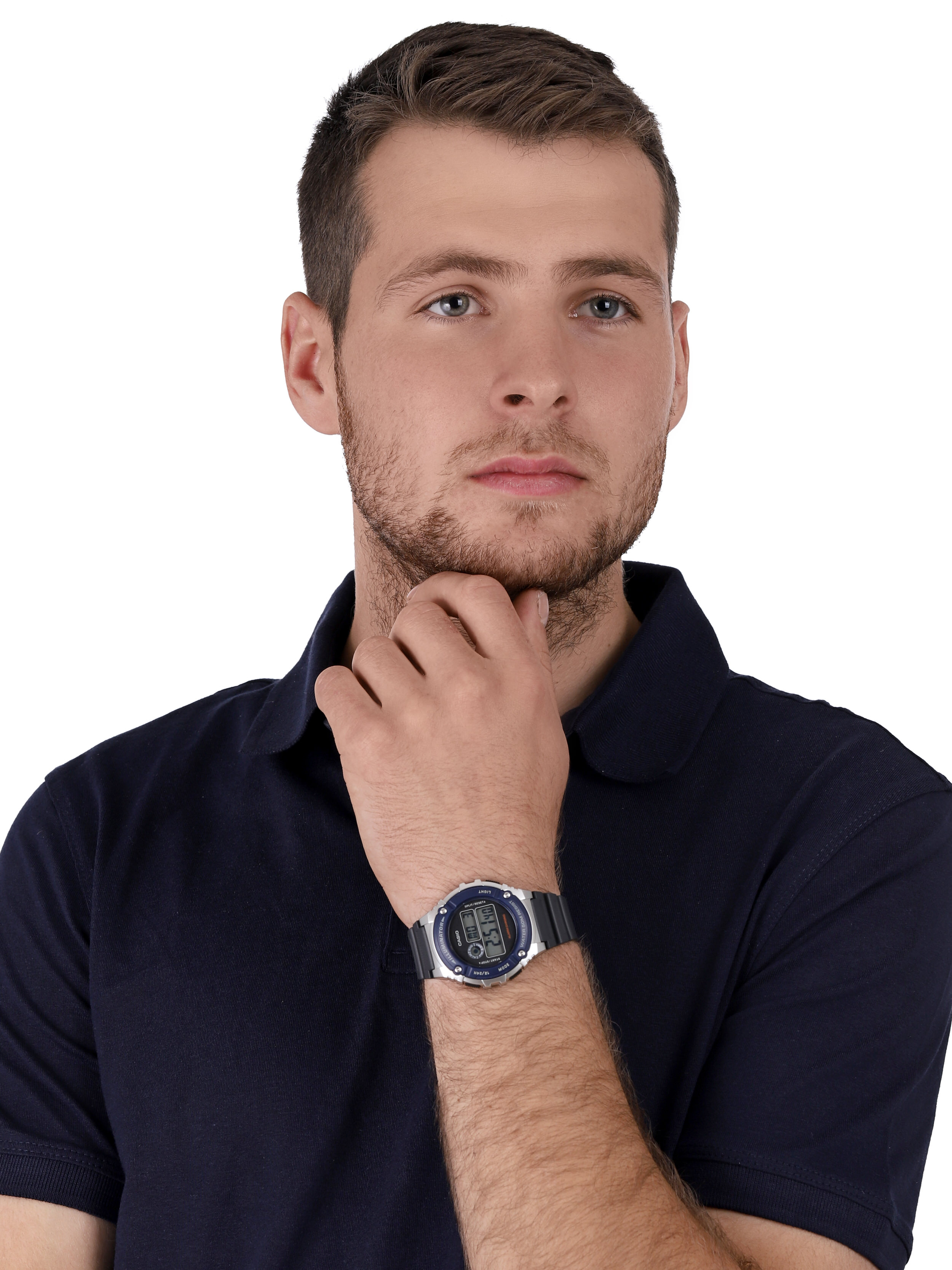 Casio W-216H-2AVEF zegarek sportowy Sportowe - miniatura 2