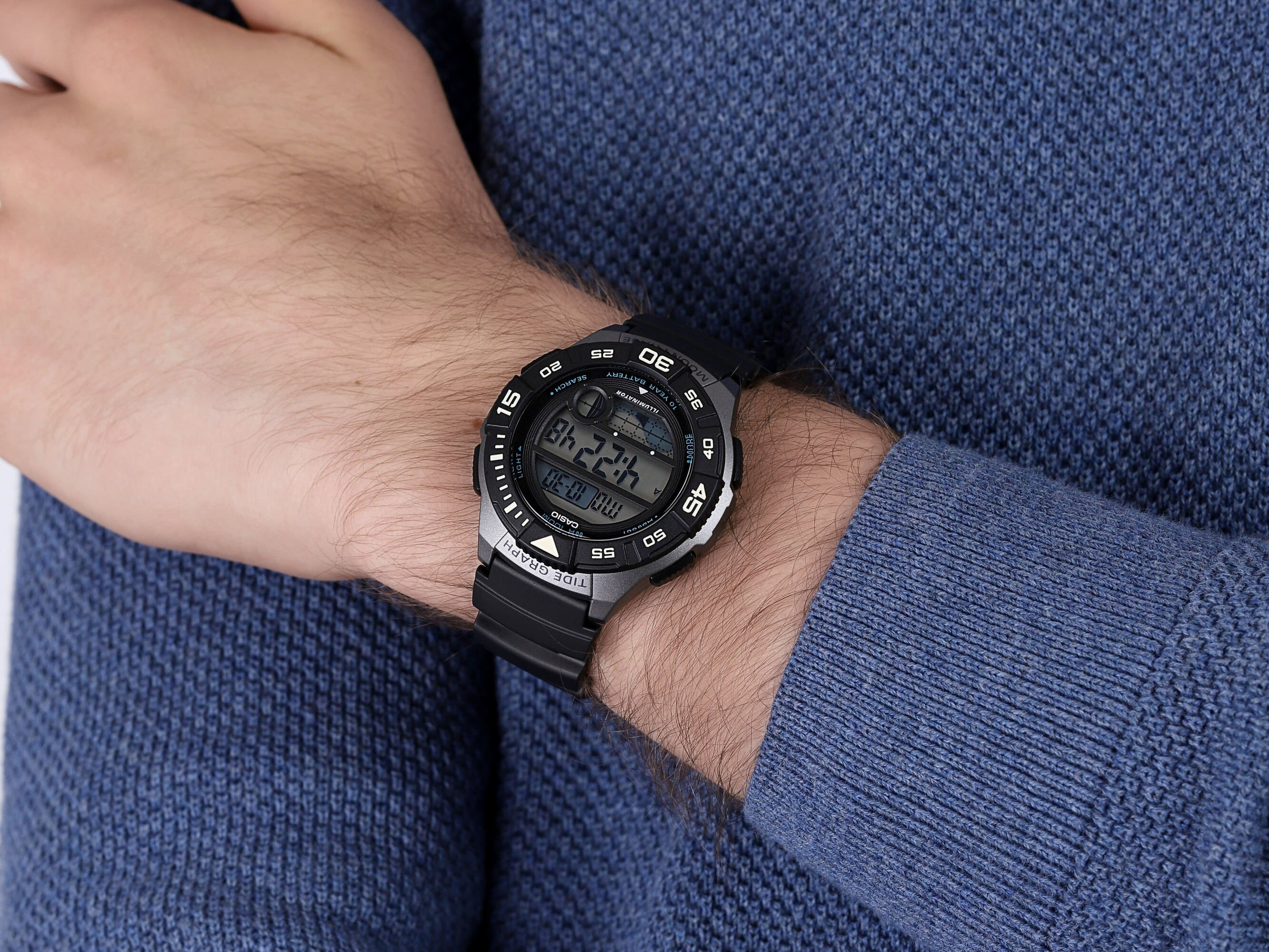 Casio WS-1100H-1AVEF zegarek męski Klasyczne - miniatura 3