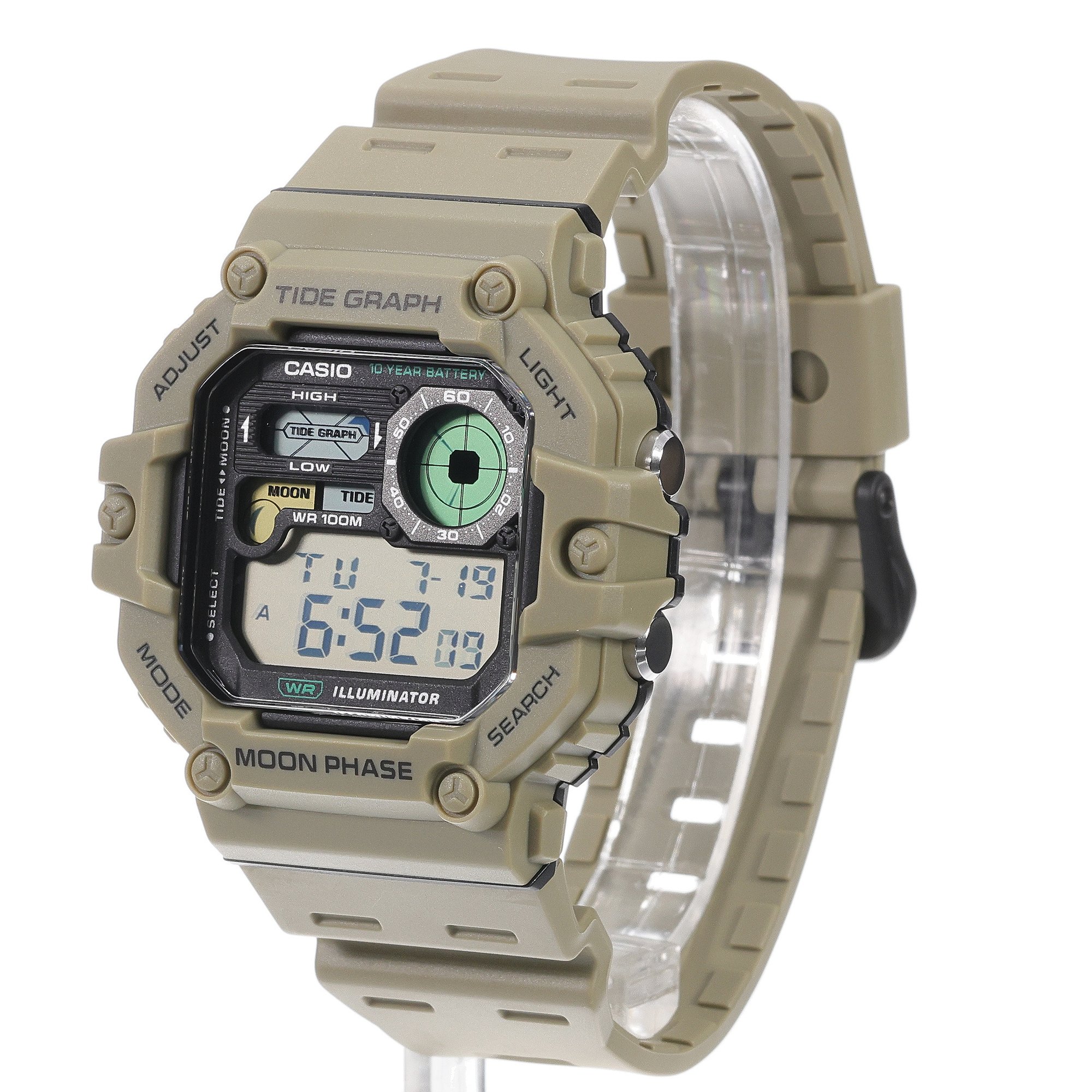 Casio WS-1700H-5AVEF męski zegarek Sportowe pasek - miniatura 5