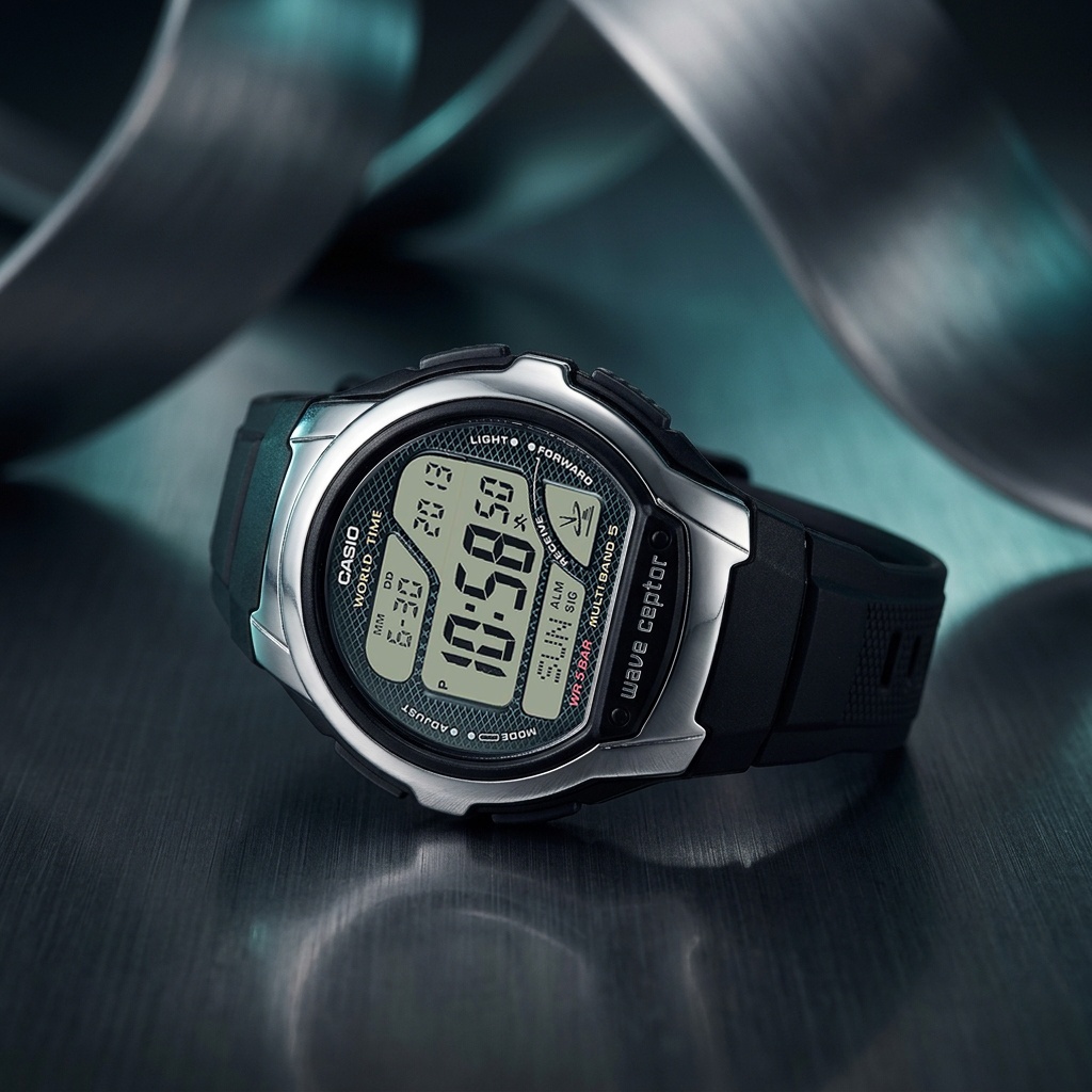 Casio WV-58R-1AEF zegarek męski Waveceptor - miniatura 2