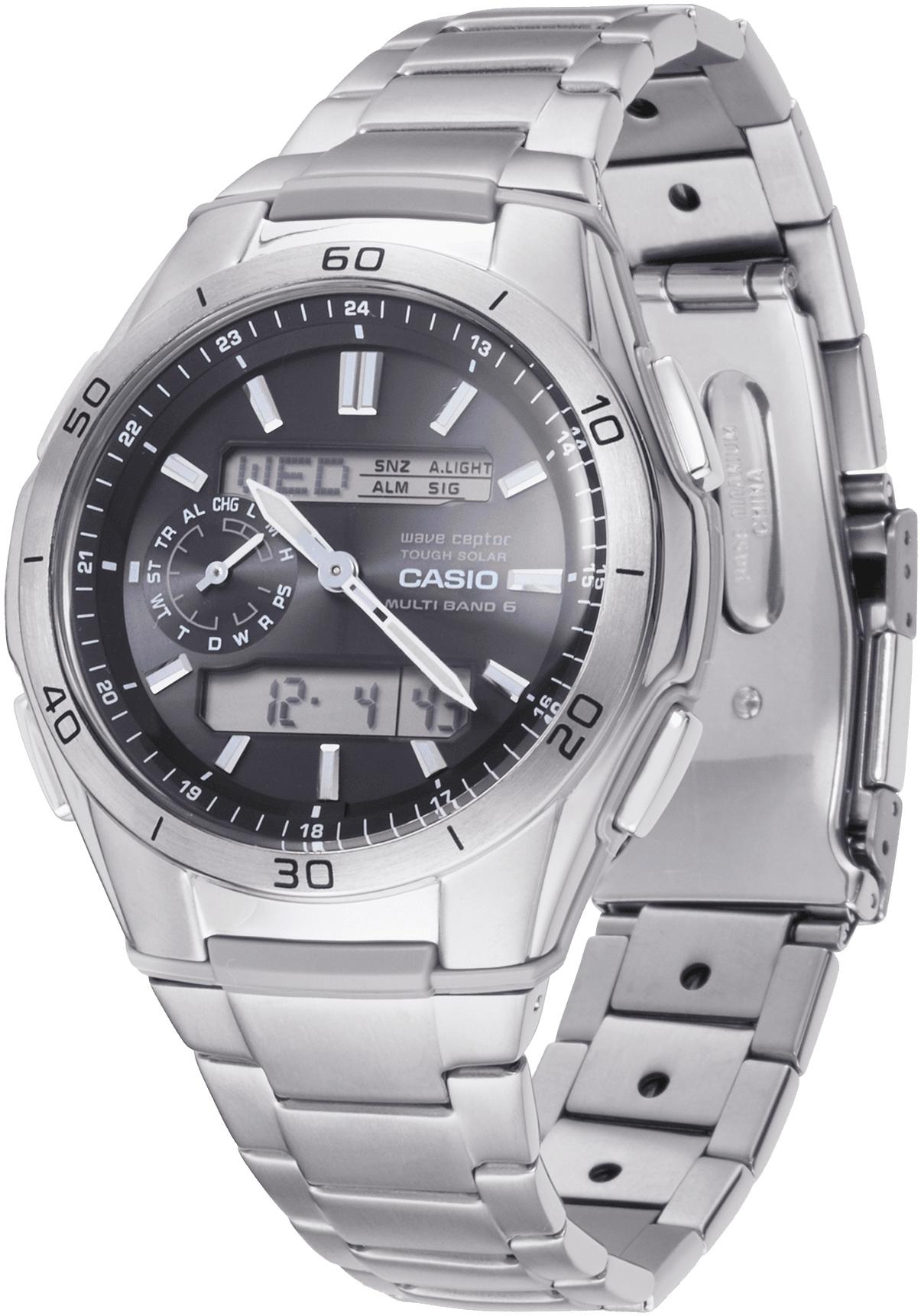 Casio WVA-M650TD-1AER zegarek męski Radio Controlled - miniatura 2