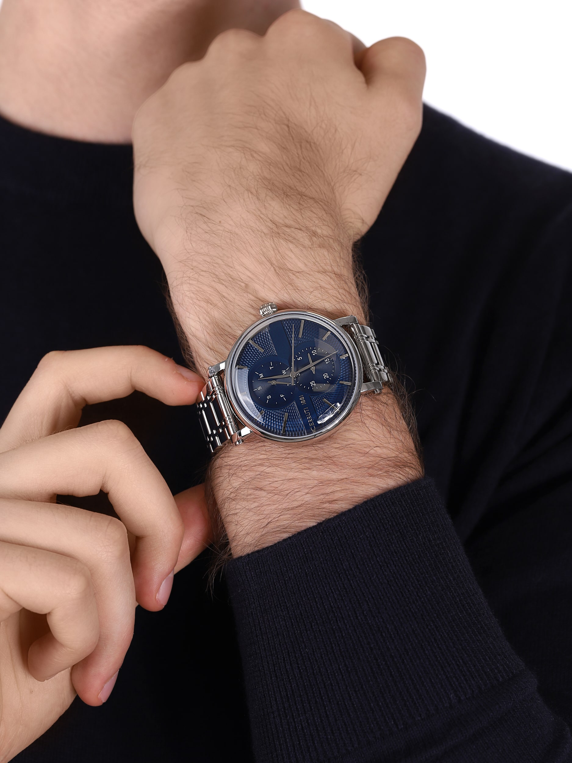 Cerruti 1881 CRA26006 SCORRANO zegarek klasyczny Scorrano - miniatura 3