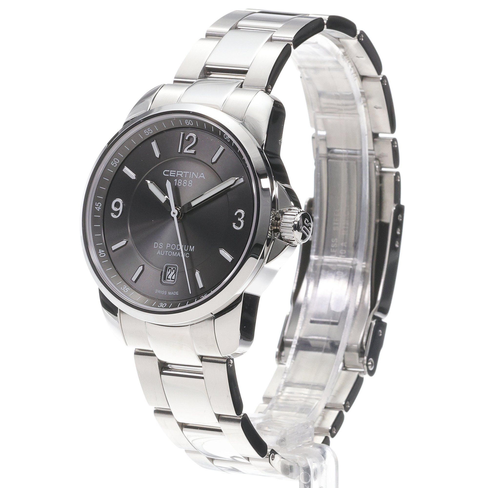 Certina C0014071108700 DS Podium Automatic 38mm zegarek klasyczny DS Podium - miniatura 2