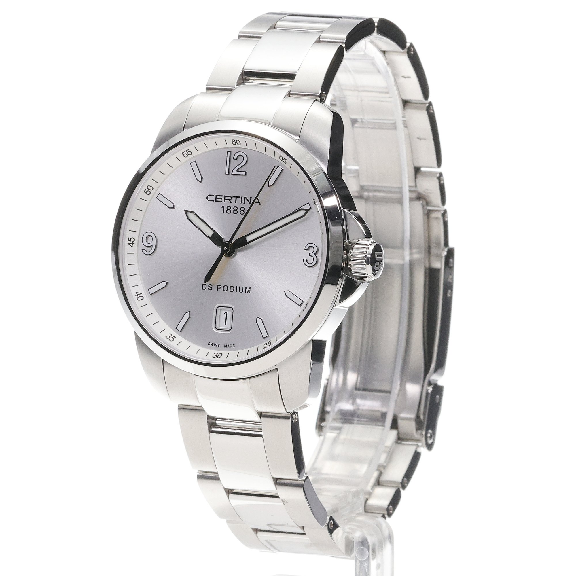 Certina C0014101103700 DS Podium 38mm zegarek klasyczny DS Podium - miniatura 2