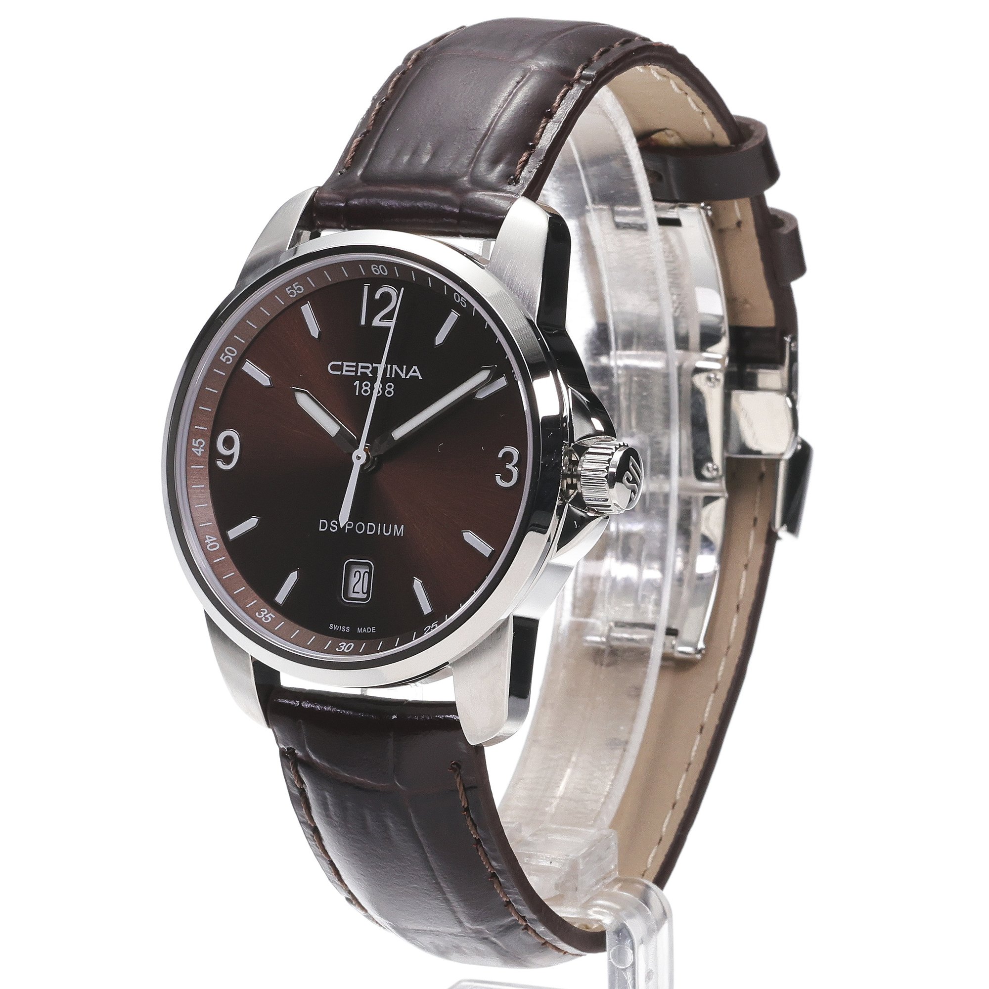 Certina C0014101629700 DS Podium 38mm zegarek klasyczny DS Podium - miniatura 2
