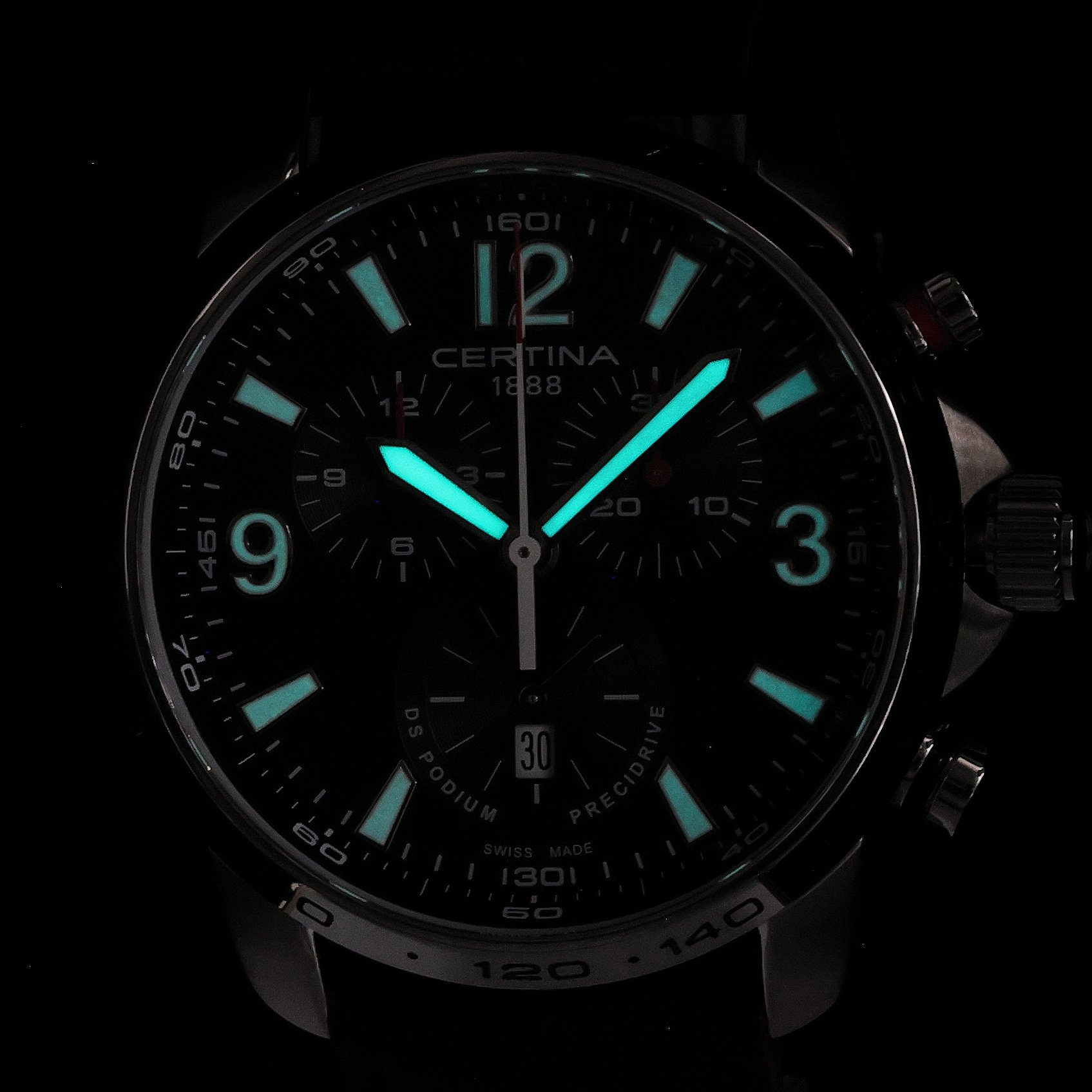 Certina C0016471605701 zegarek męski DS Podium srebrny