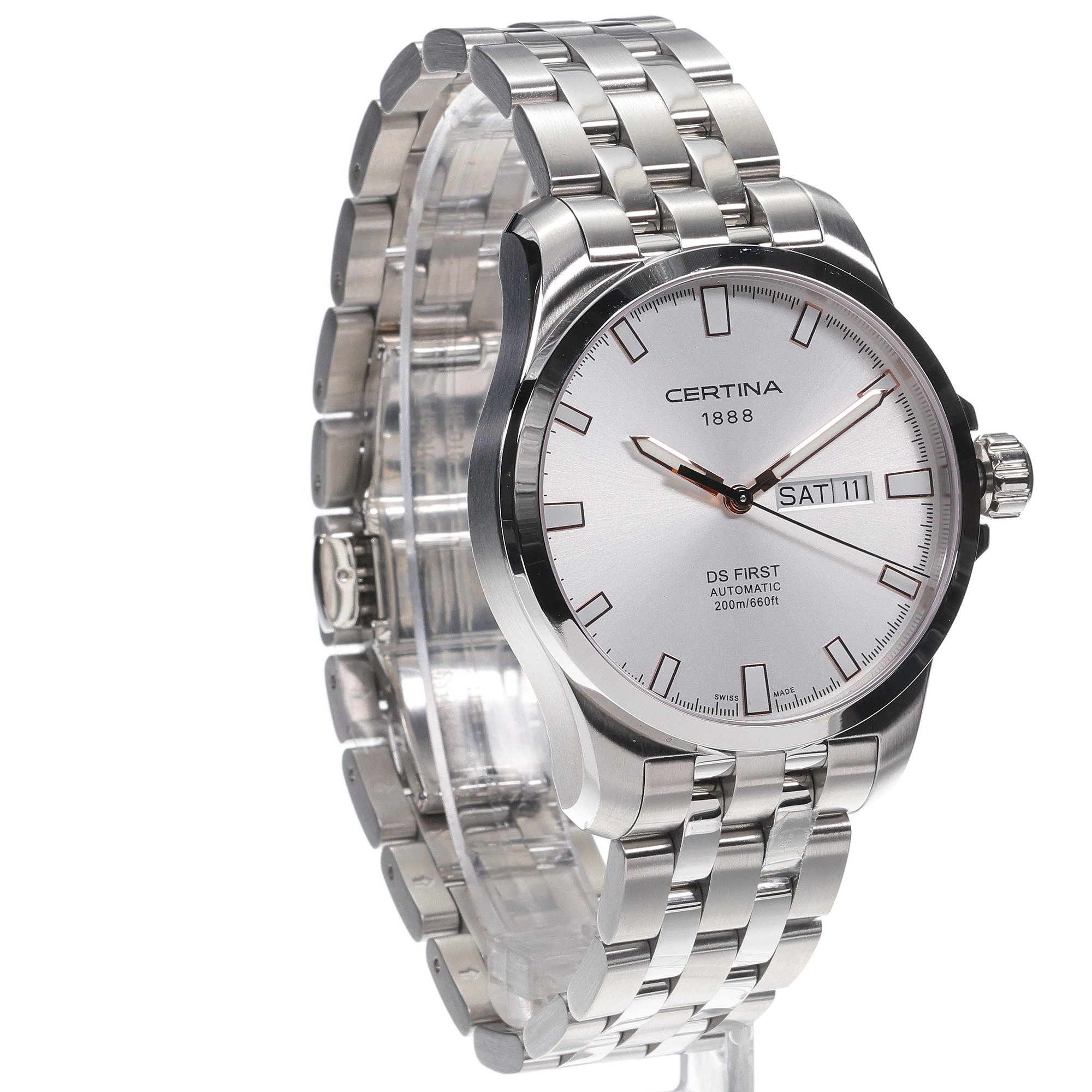Certina C0144071103101 zegarek męski DS First - miniatura 3