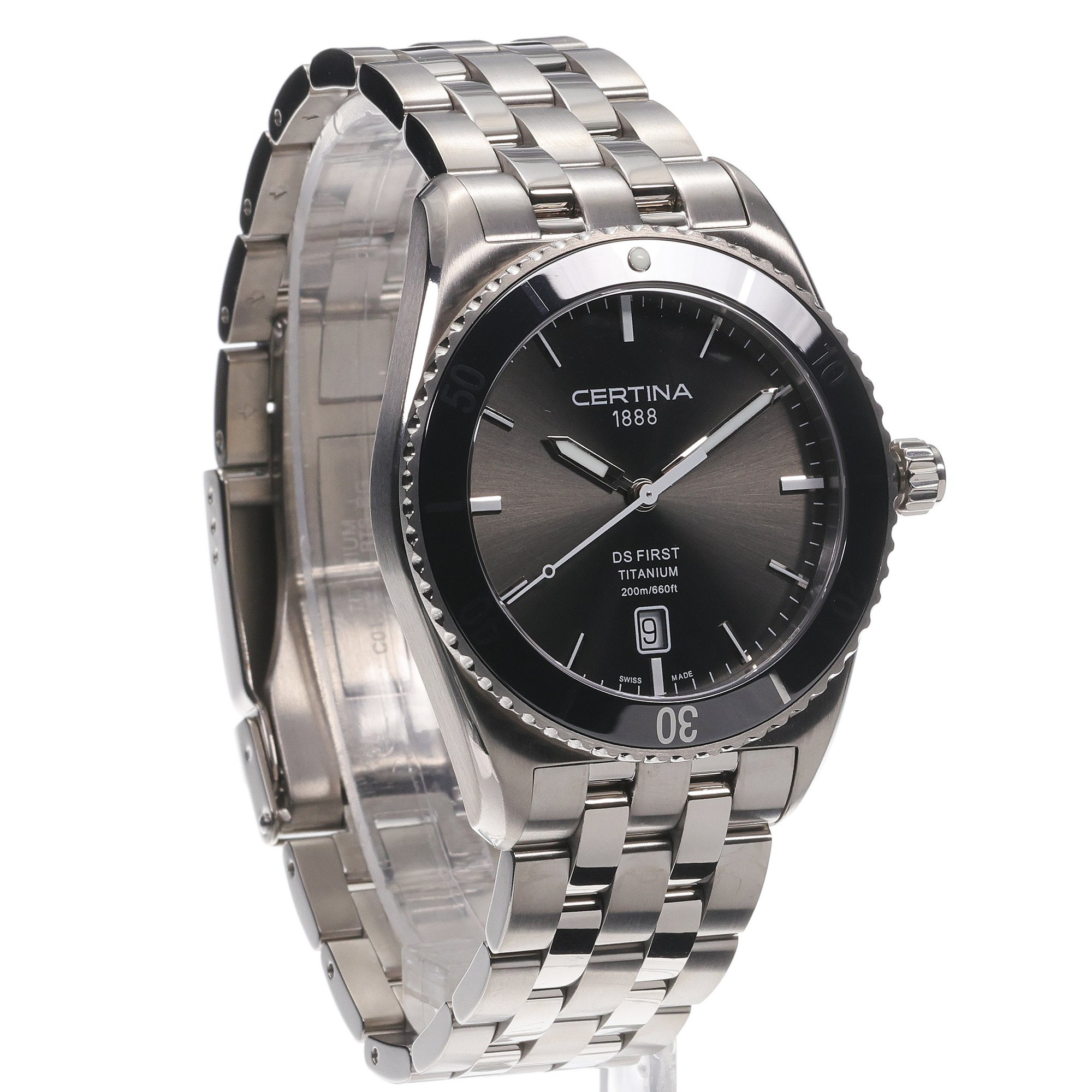 Certina C0144104408100 zegarek męski DS First - miniatura 3