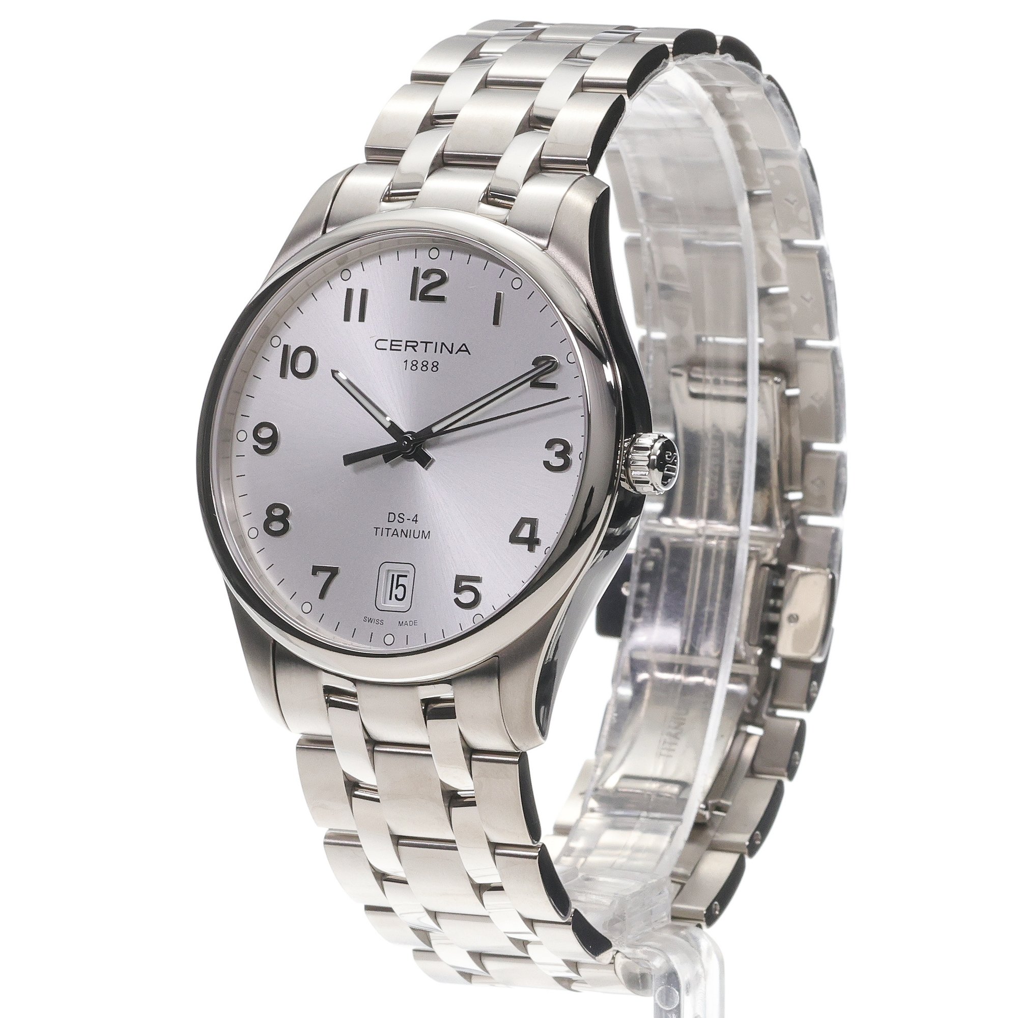 Certina C0226104403200 DS-4 40mm zegarek klasyczny DS-4 - miniatura 2