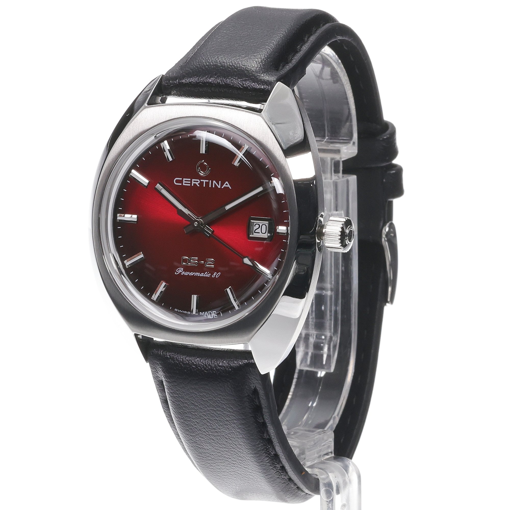 Certina C0244071742100 DS-2 DS-2 Powermatic 80 40mm zegarek męski klasyczny szafirowe