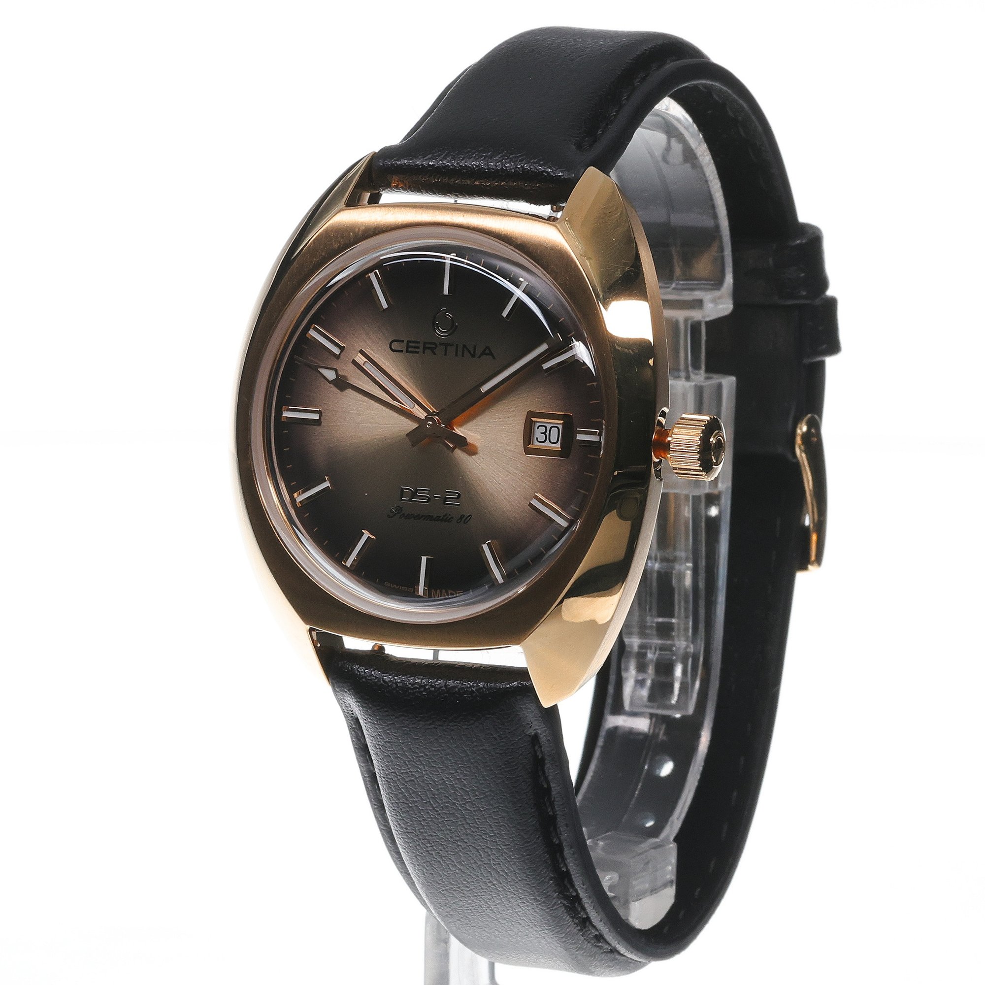 Certina C0244073736100 DS-2 DS-2 Powermatic 80 40mm zegarek męski klasyczny szafirowe