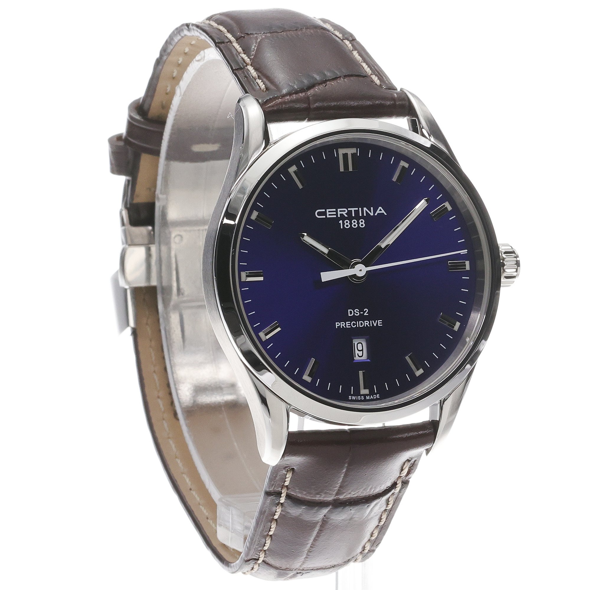 Certina C0244101604120 DS-2 Gent Precidrive 40mm zegarek klasyczny DS-2 - miniatura 3