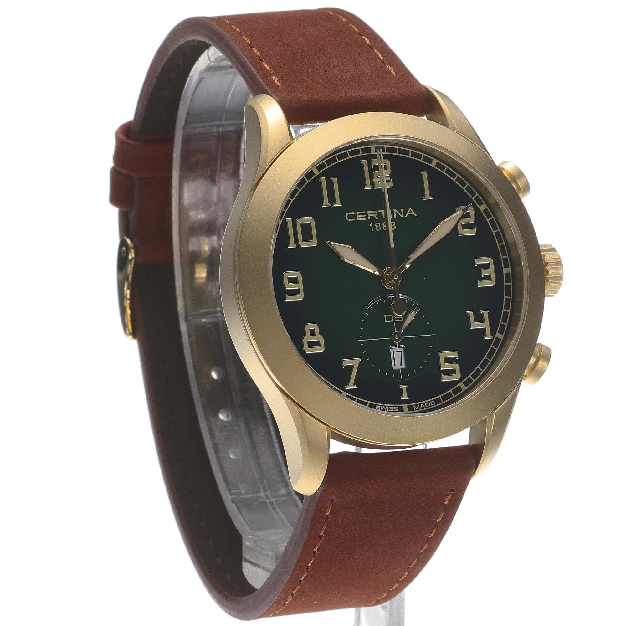 Certina C0246173609200 DS Pilot DS Pilot 43mm zegarek męski klasyczny szafirowe - miniatura 3