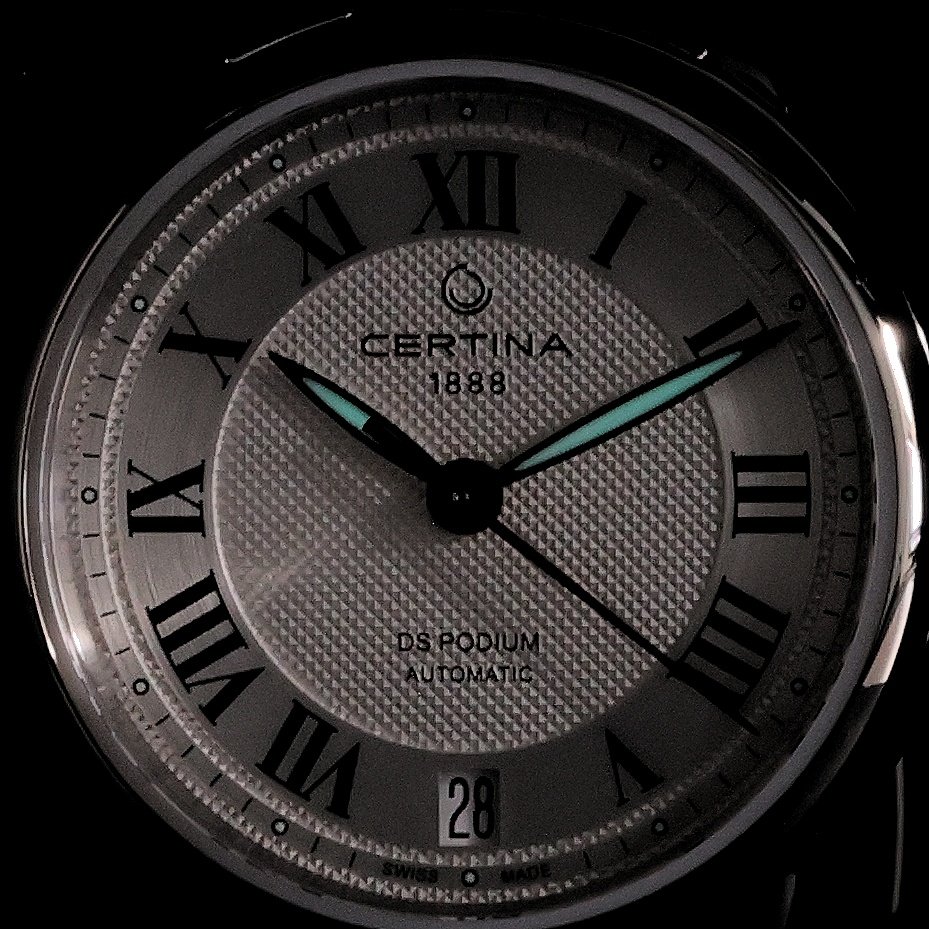 Certina C0252071103800 zegarek srebrny klasyczny DS Podium bransoleta - miniatura 5